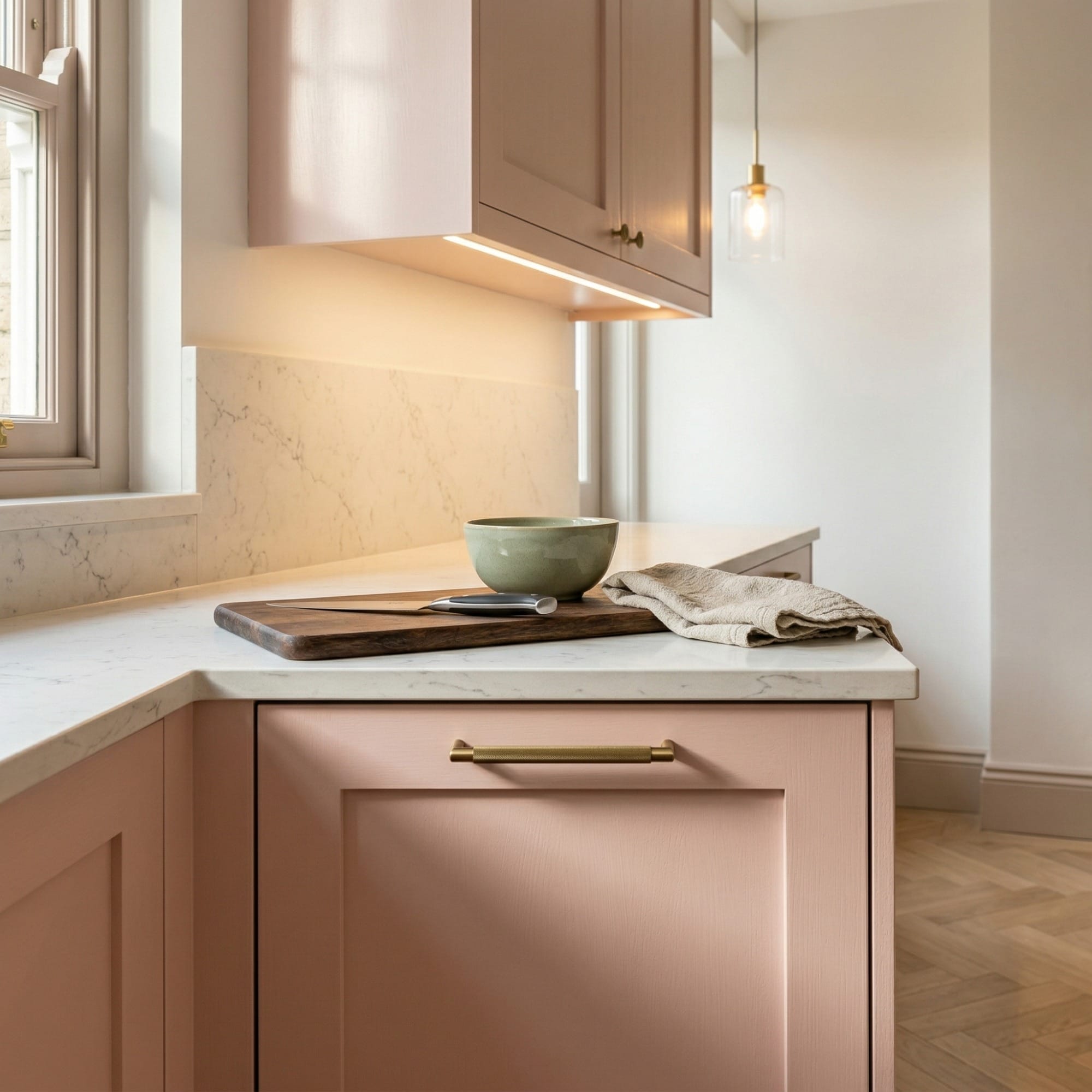 Mastercraft kitchen in Caernarfon, bespoke design, quality craftsmanship, installed by our own team