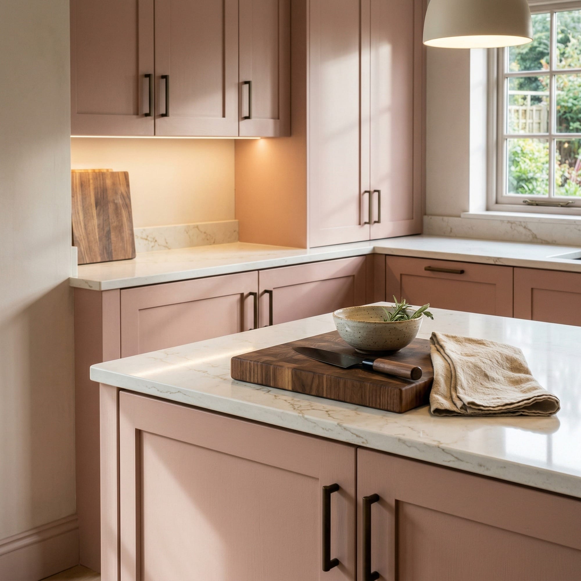 Mastercraft kitchen detail, bespoke design with quality craftsmanship and careful joinery