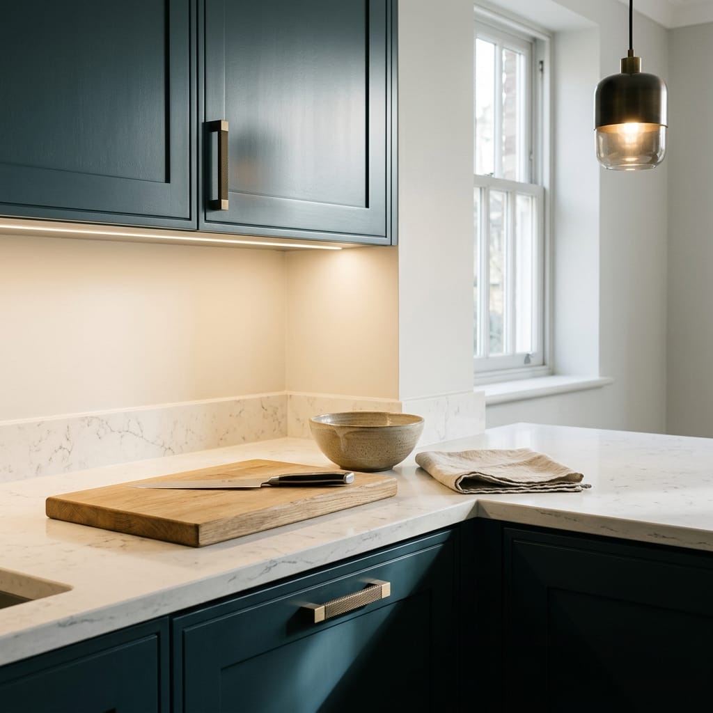 Mastercraft kitchen in Reading, bespoke design, quality craftsmanship, installed by our own team