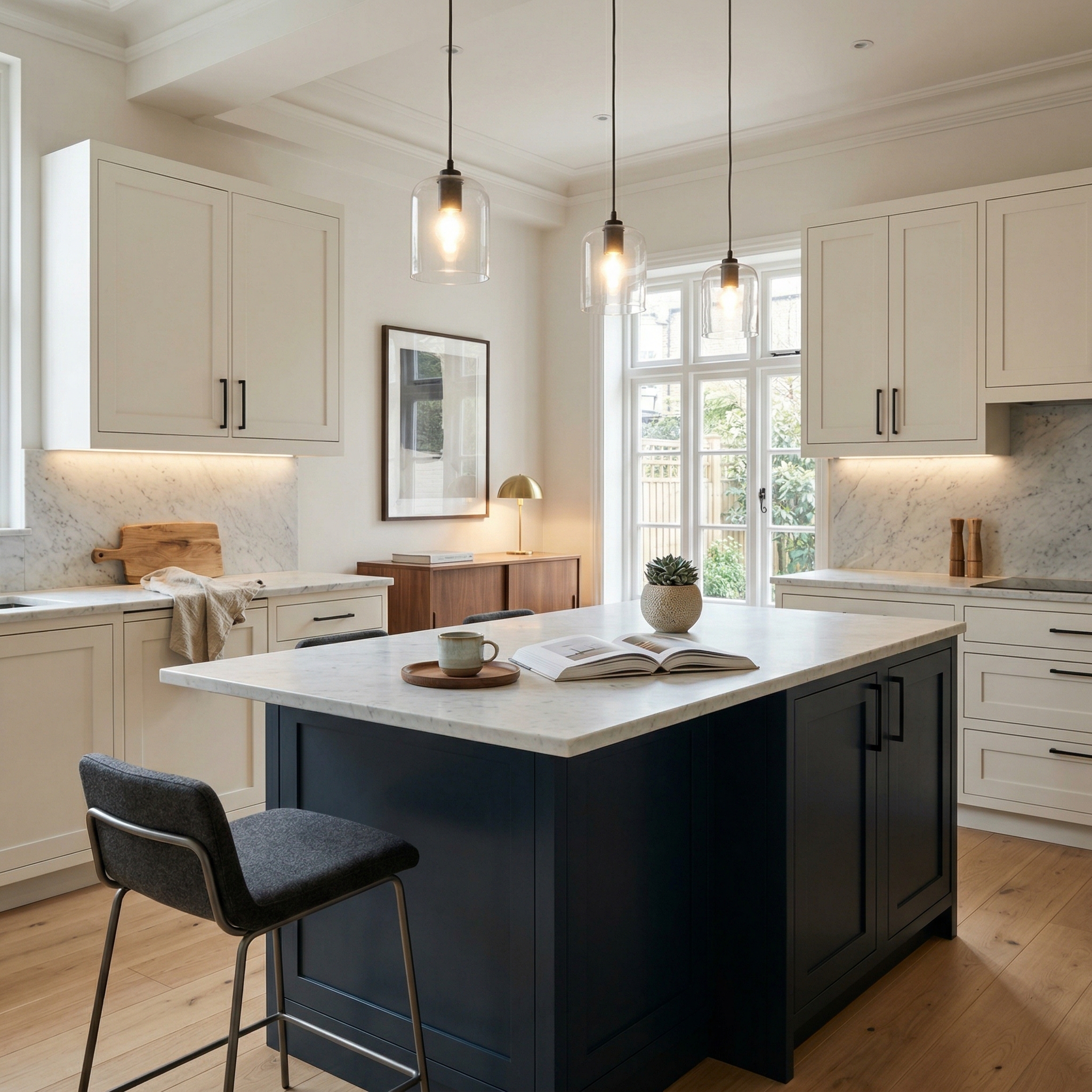 square1_800x800 Bespoke kitchen design in a London home, quality cabinetry and considered layout