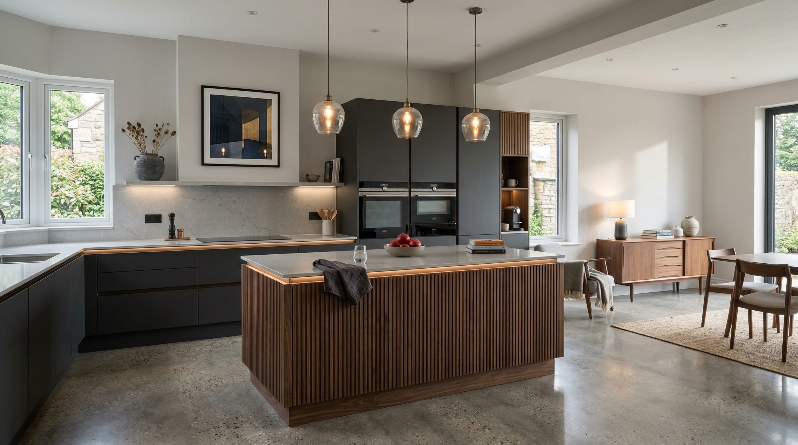 hero2_1200x675 Mastercraft bespoke kitchen in Aberavon, wide architectural view showing room volume and design quality