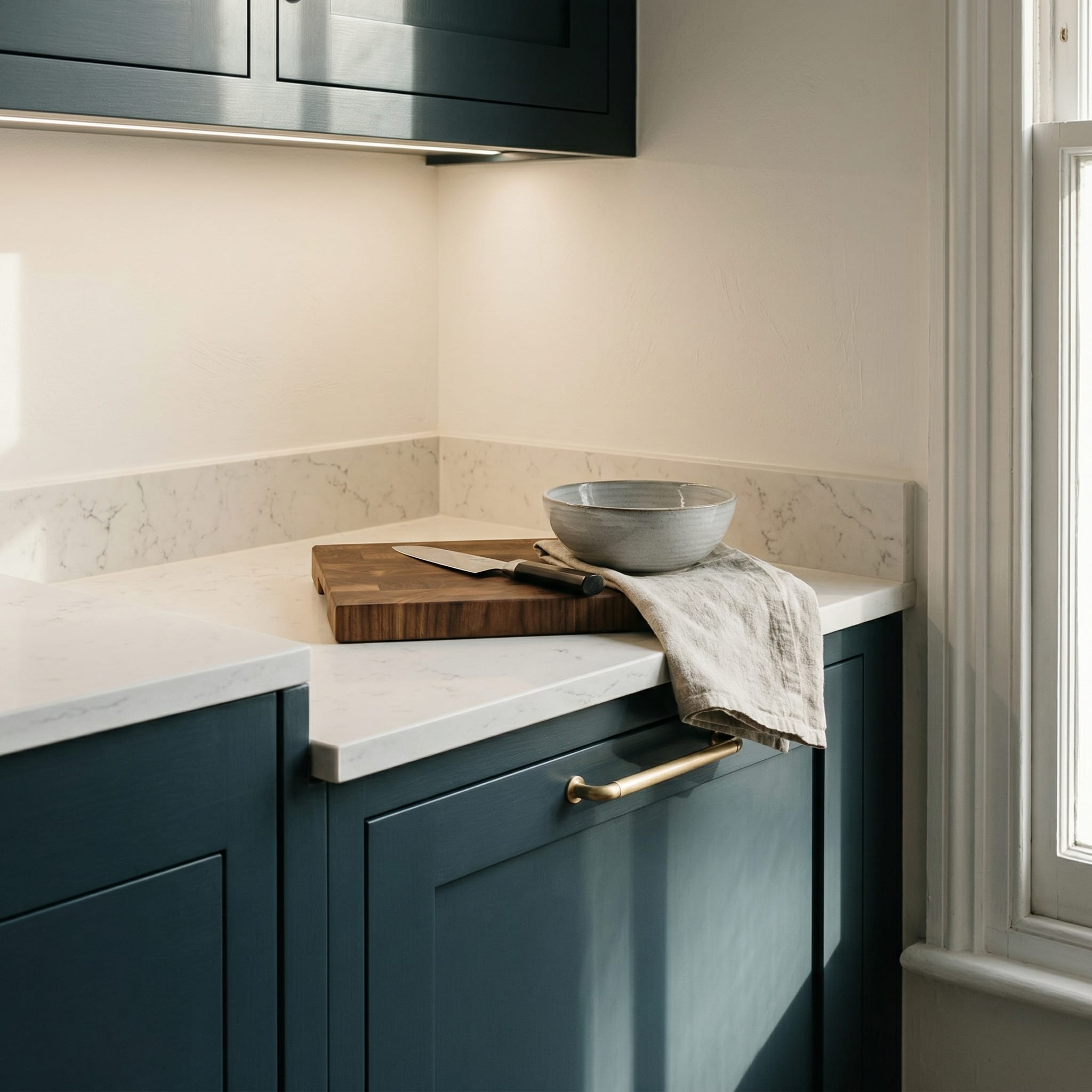 Mastercraft kitchen in Abercarn, bespoke design, quality craftsmanship, installed by our own team