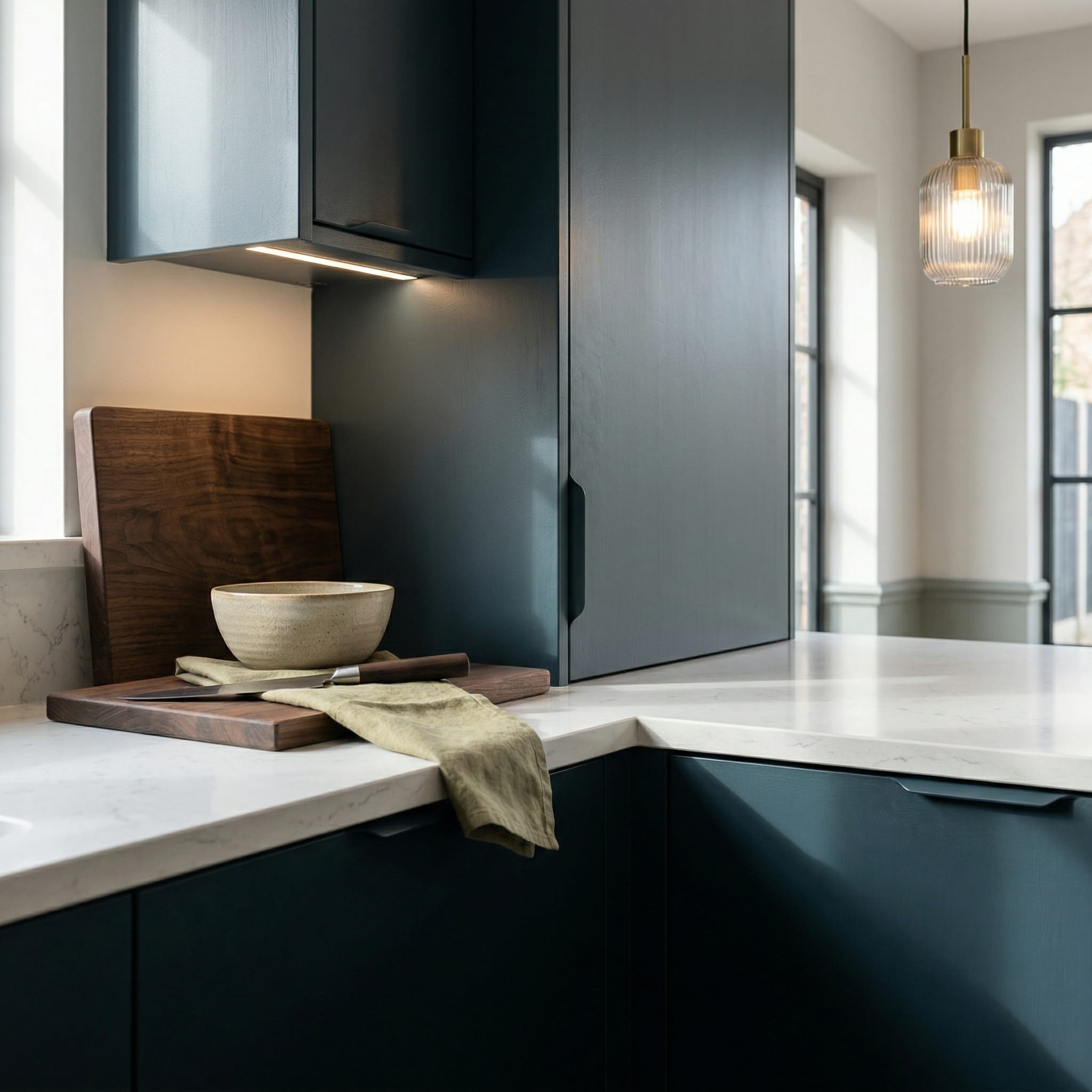 Mastercraft kitchen in Abergavenny, bespoke design, quality craftsmanship, installed by our own team