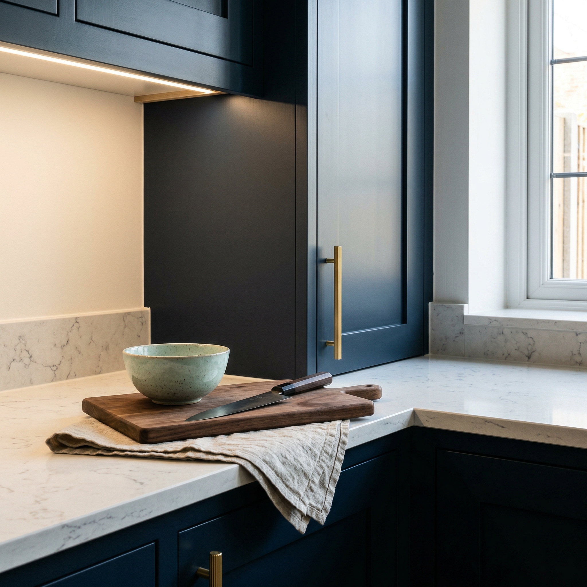 Mastercraft kitchen in Aberystwyth, bespoke design, quality craftsmanship, installed by our own team