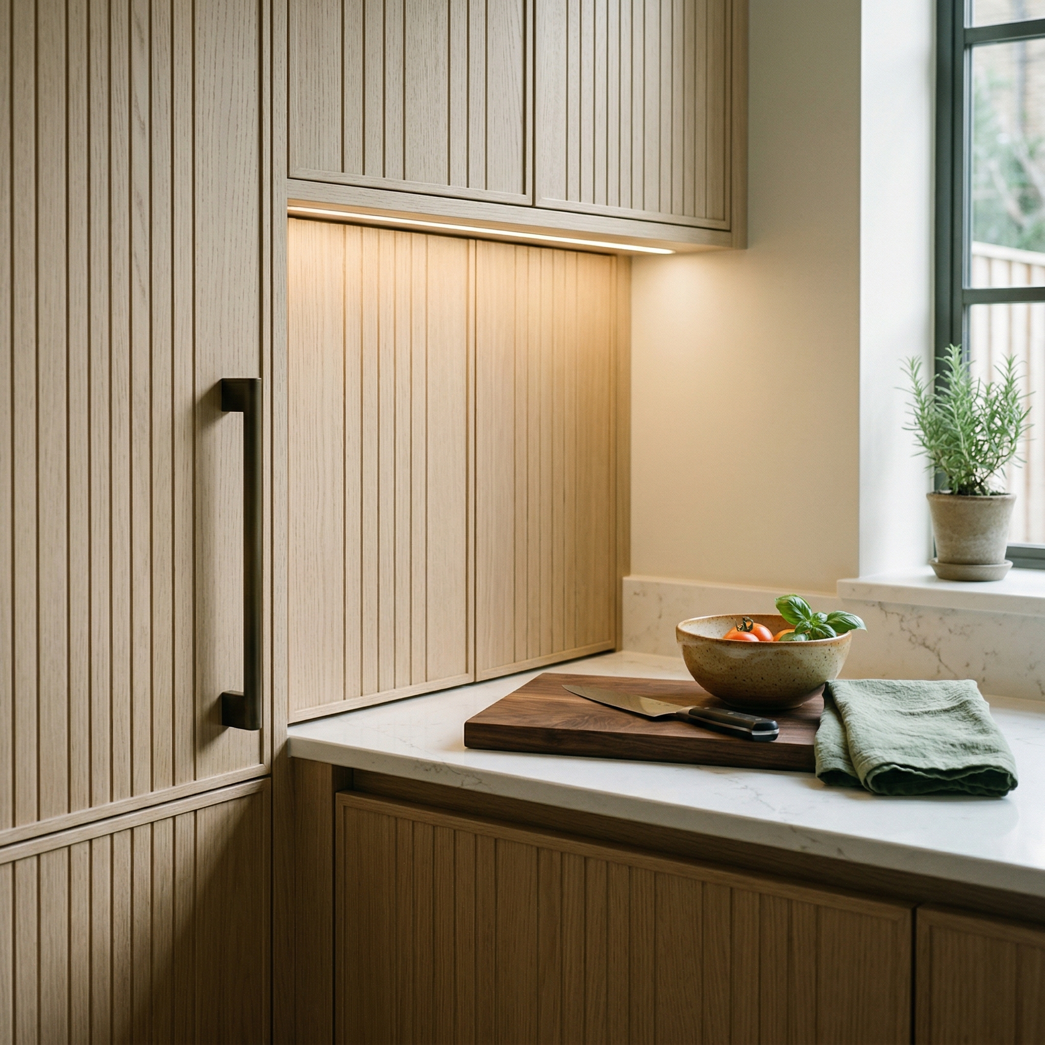 Mastercraft kitchen in Bargoed, bespoke design, quality craftsmanship, installed by our own team