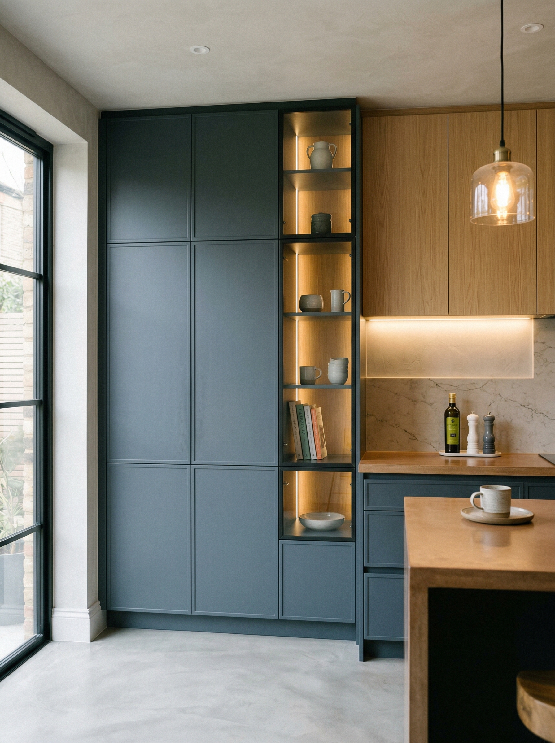portrait2_600x800 Bespoke kitchen installation, full-height cabinetry and considered storage design