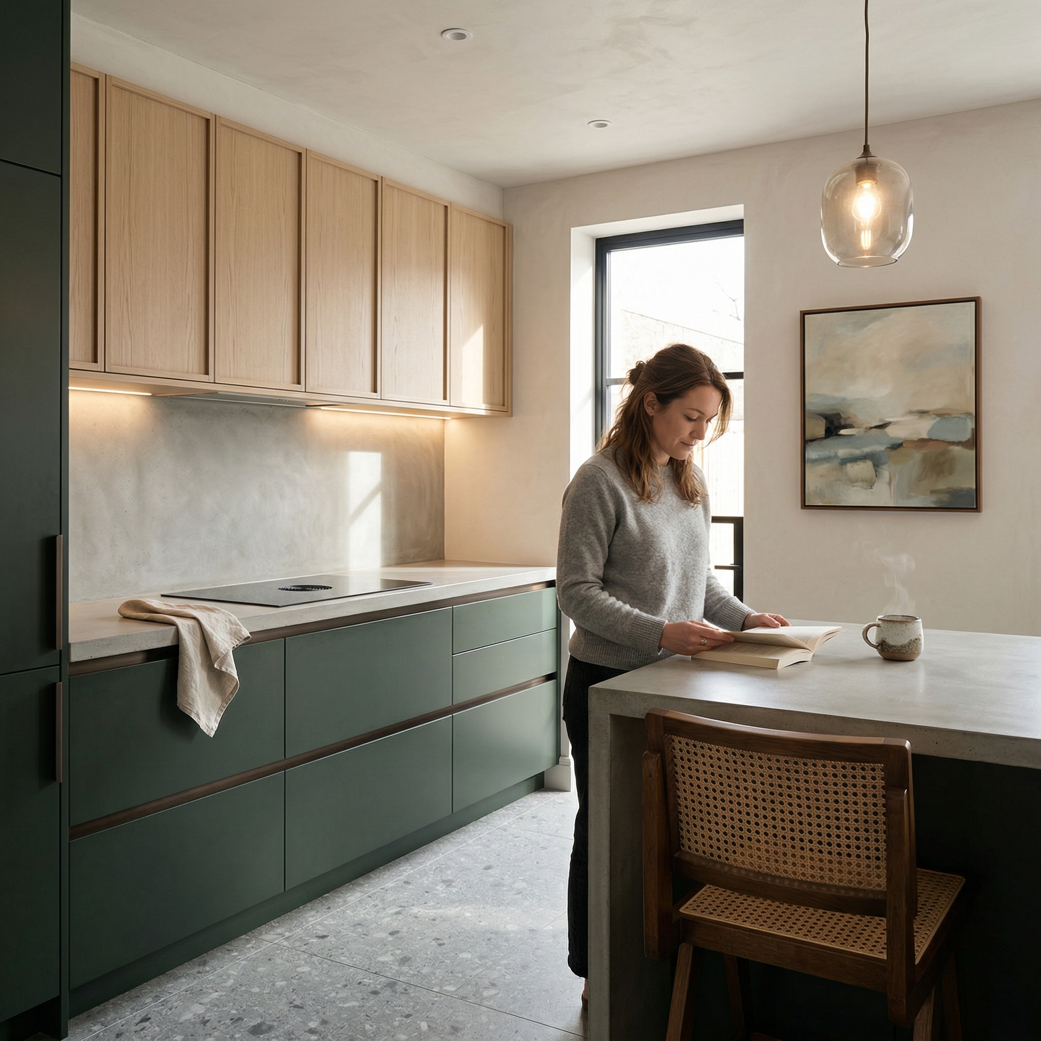 square2_800x800 Bespoke kitchen designed for a Barnet home, quality materials and considered layout