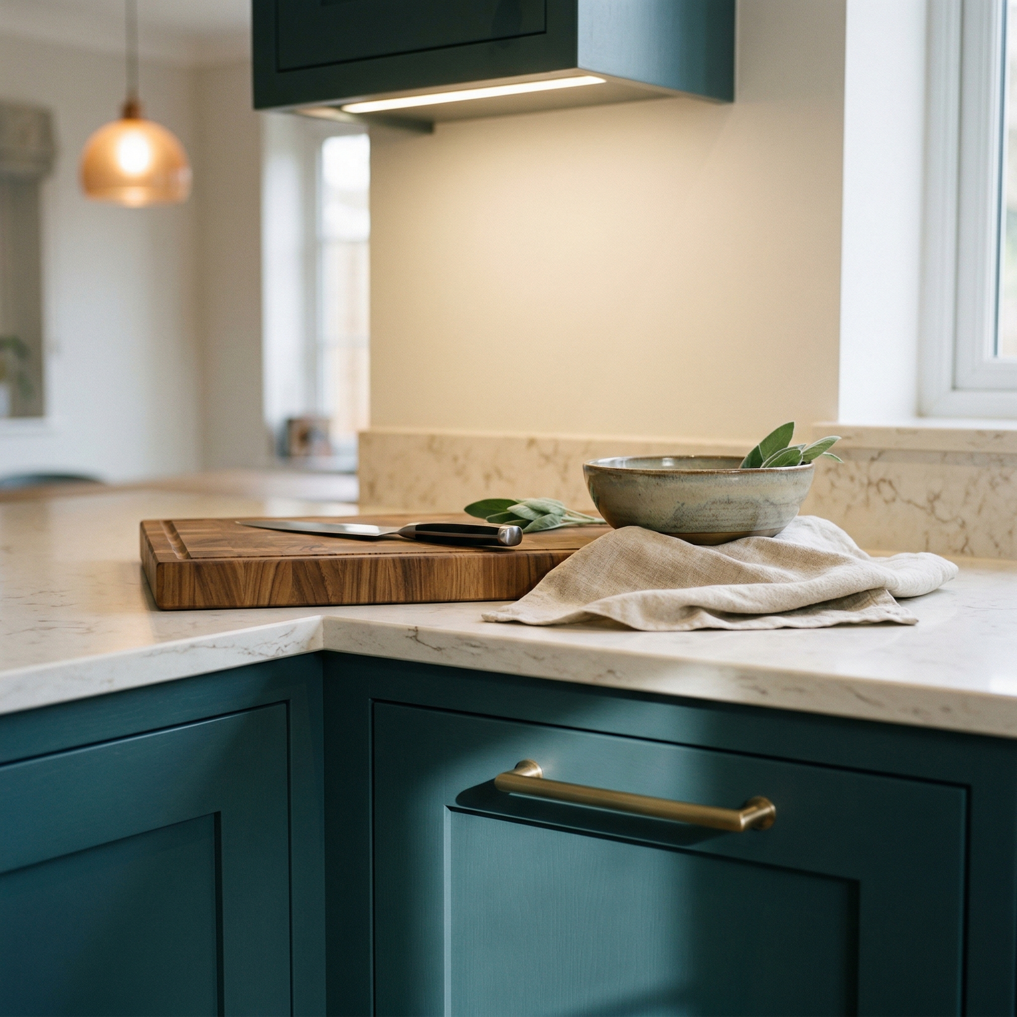 Mastercraft kitchen in Barry, bespoke design, quality craftsmanship, installed by our own team