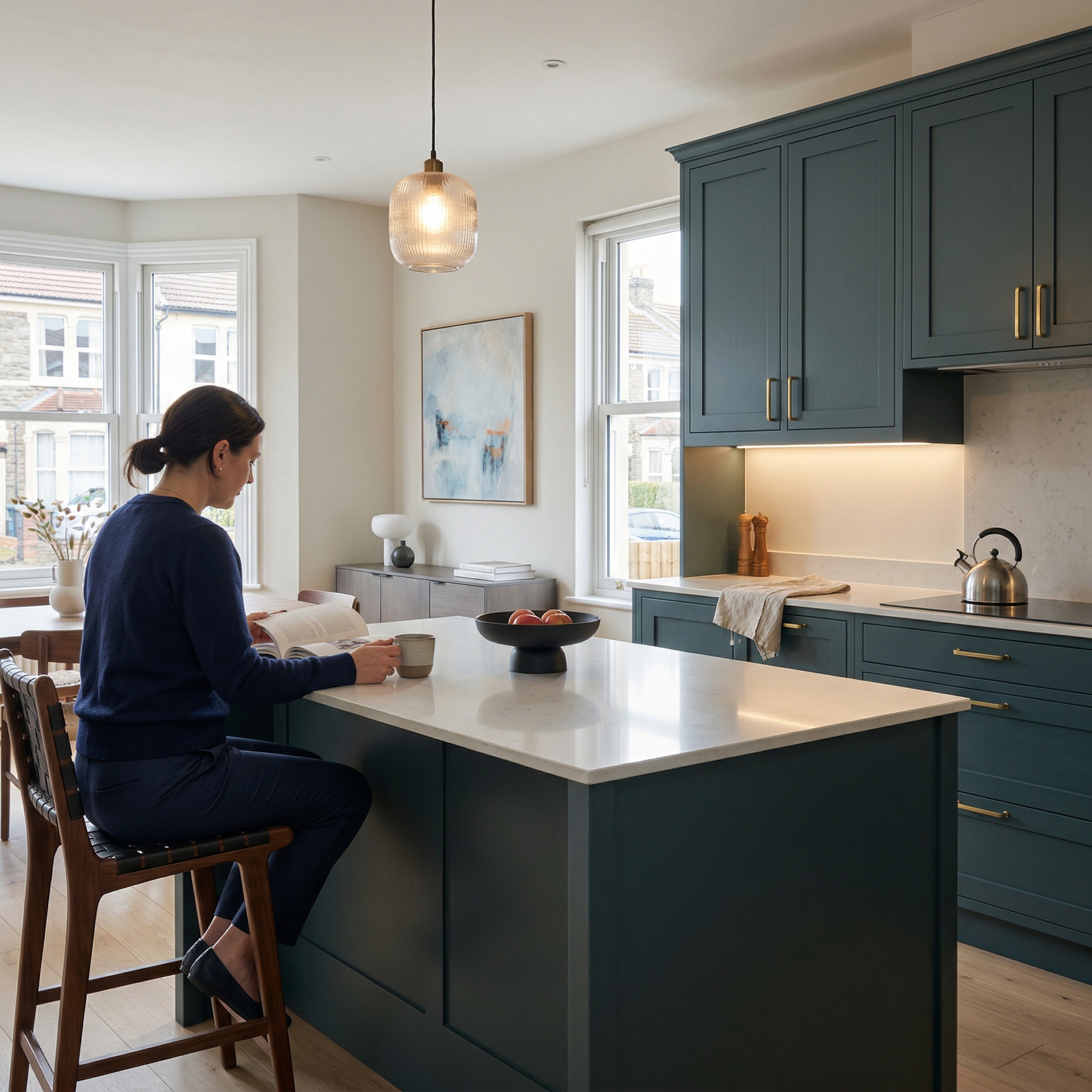 square2_800x800 Bespoke kitchen designed for a Bishopston home, quality materials and considered layout