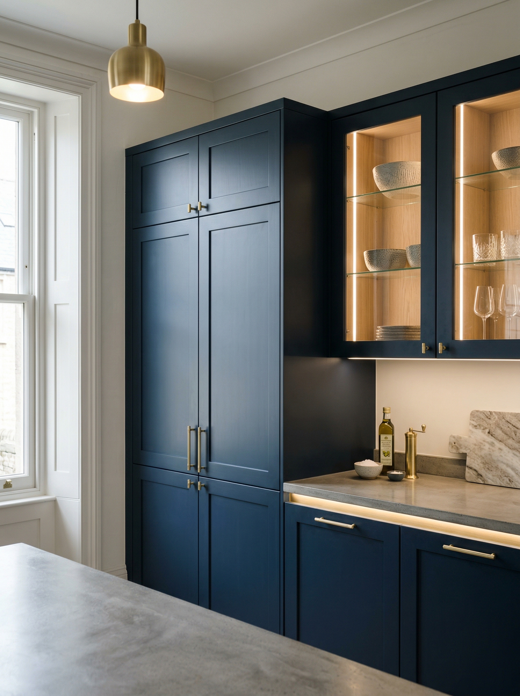 portrait2_600x800 Bespoke kitchen installation, full-height cabinetry and considered storage design