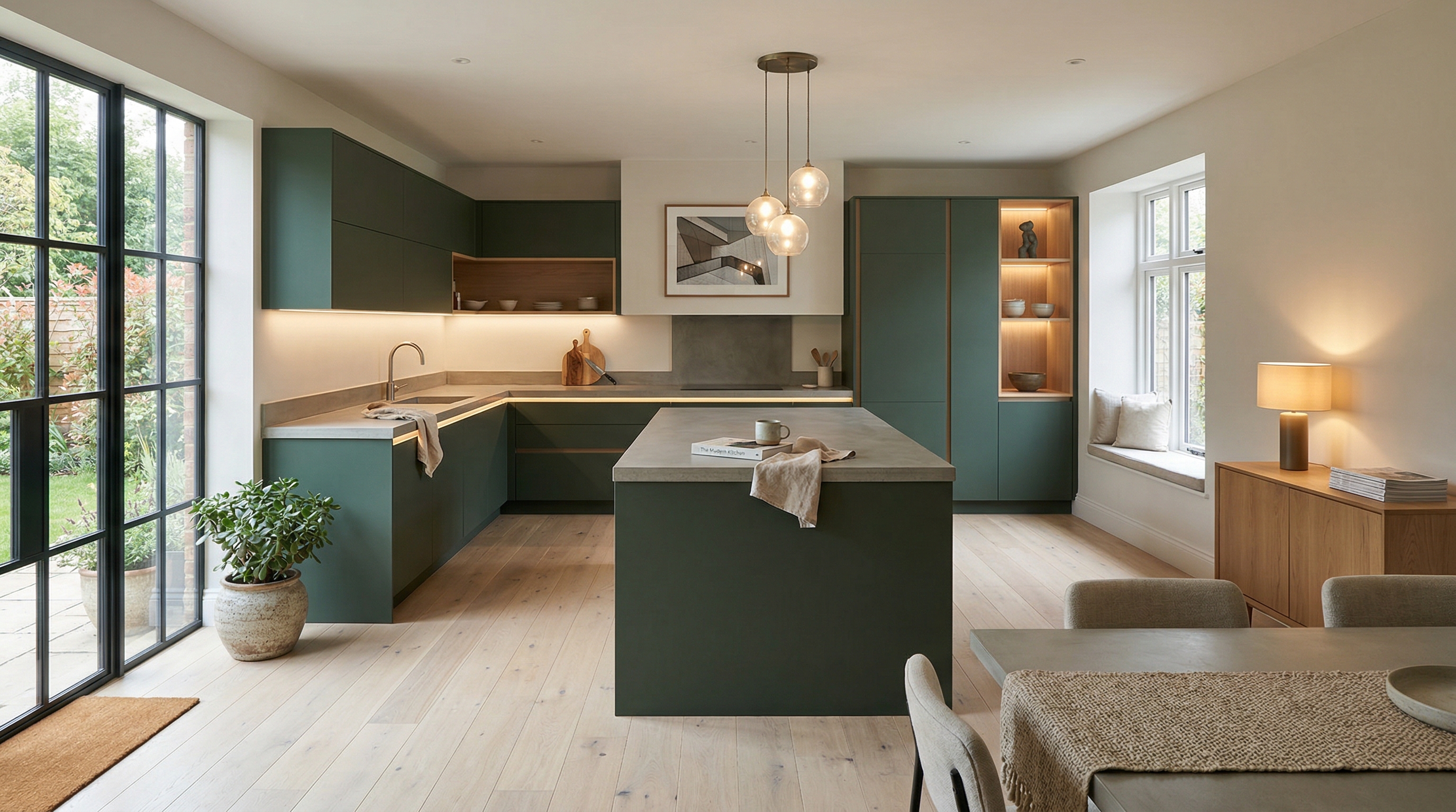 hero2_1200x675 Mastercraft bespoke kitchen in Boldon, wide architectural view showing room volume and design quality