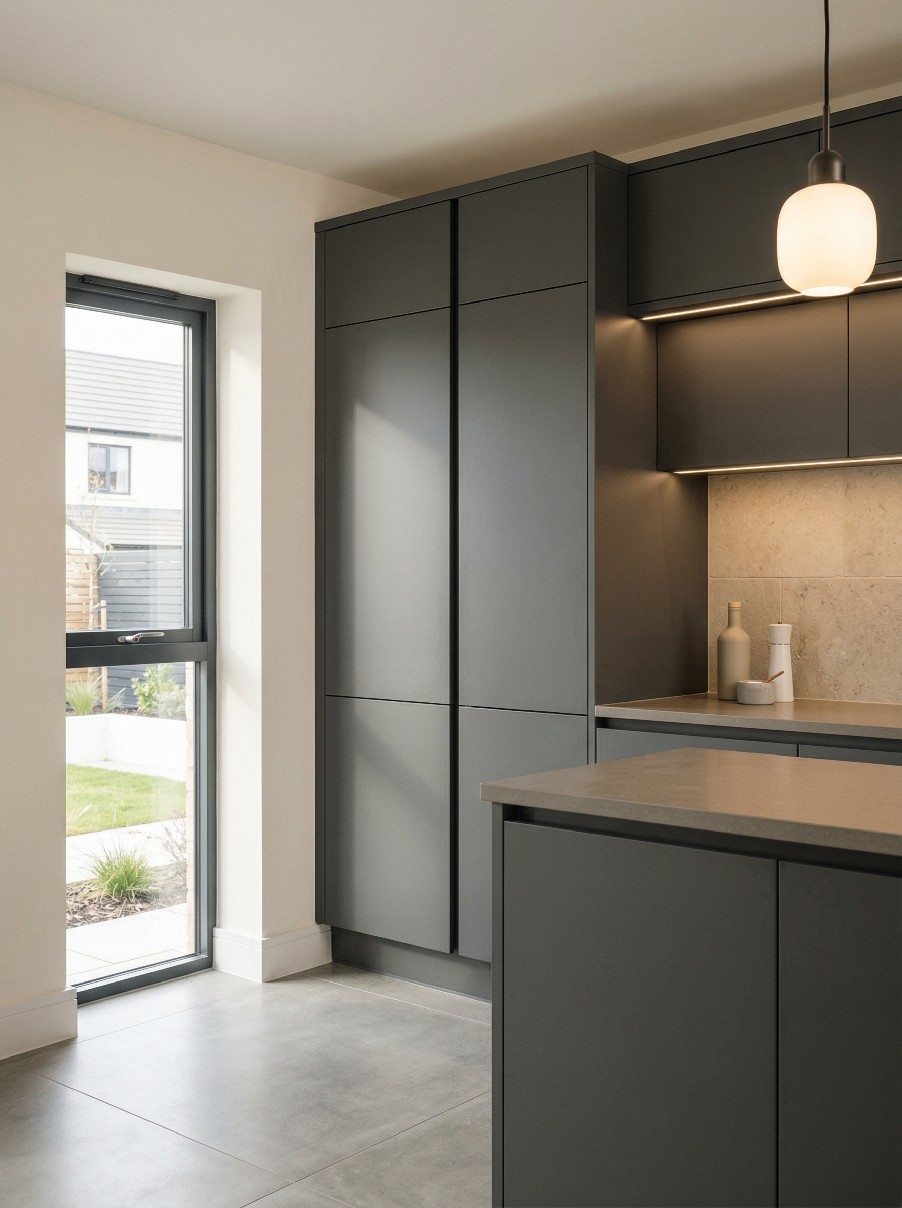 portrait2_600x800 Bespoke kitchen installation, full-height cabinetry and considered storage design