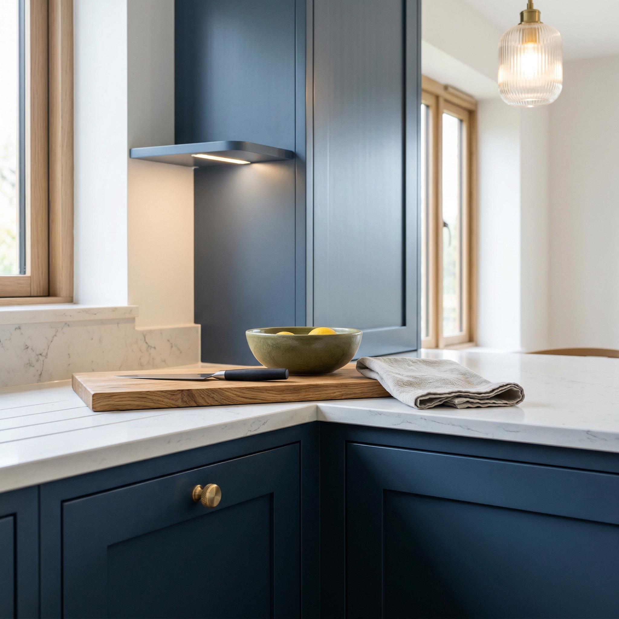 Mastercraft kitchen in Camborne, bespoke design, quality craftsmanship, installed by our own team