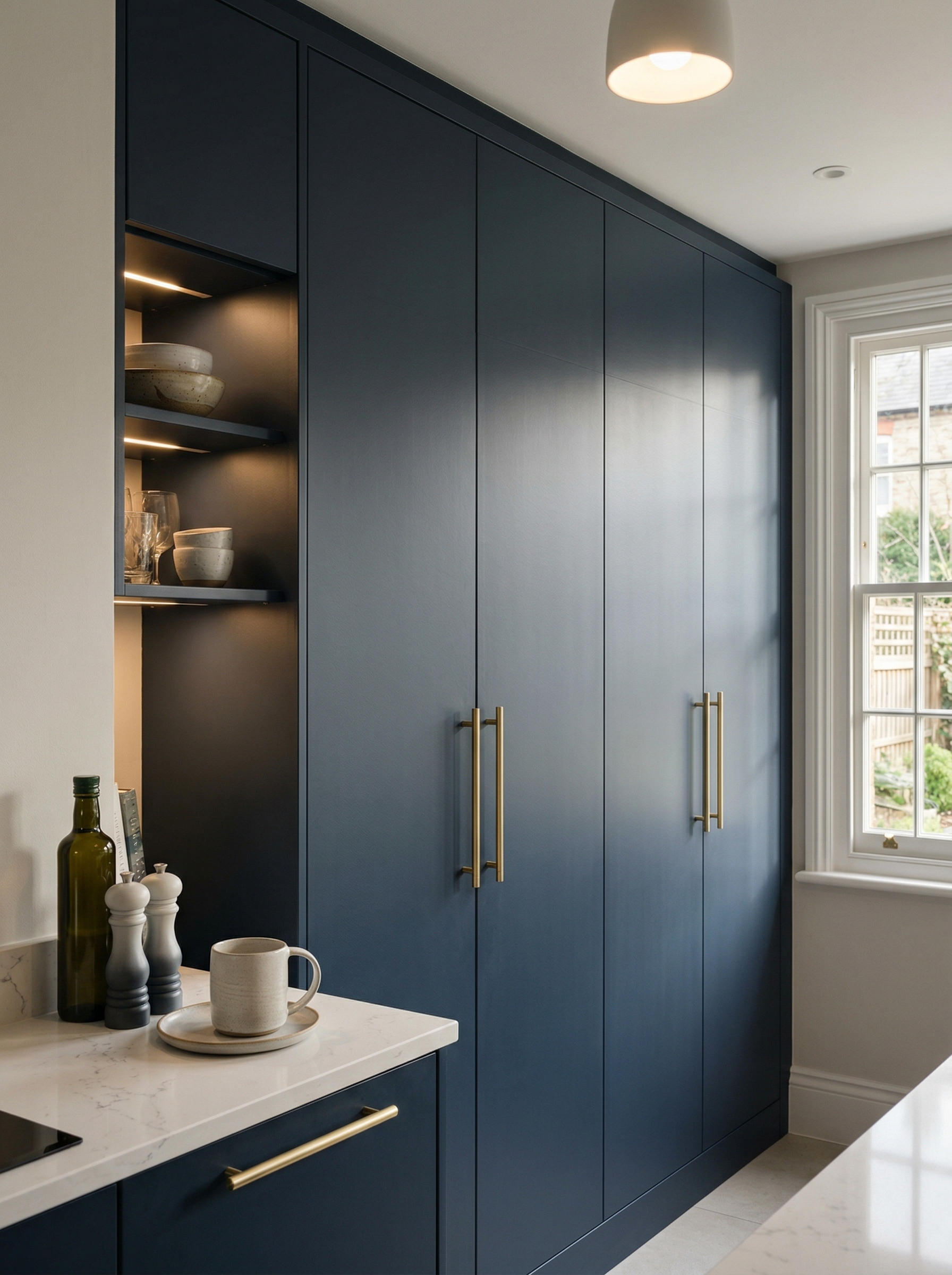 portrait2_600x800 Bespoke kitchen installation, full-height cabinetry and considered storage design