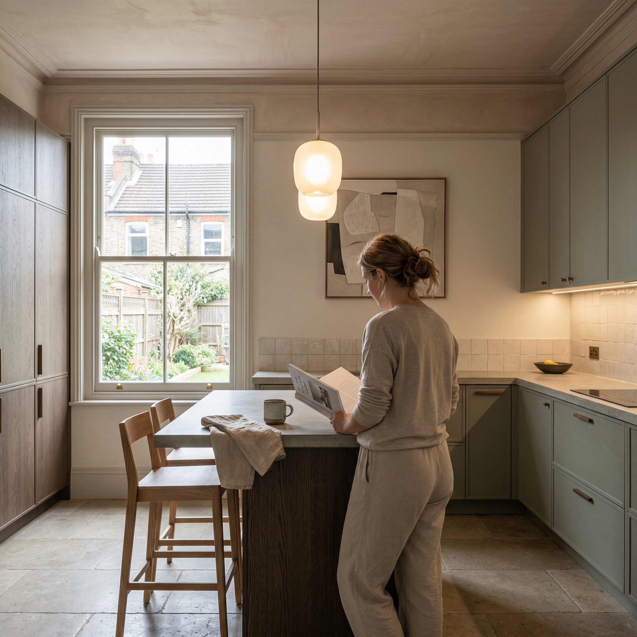 square2_800x800 Bespoke kitchen designed for a Canton home, quality materials and considered layout