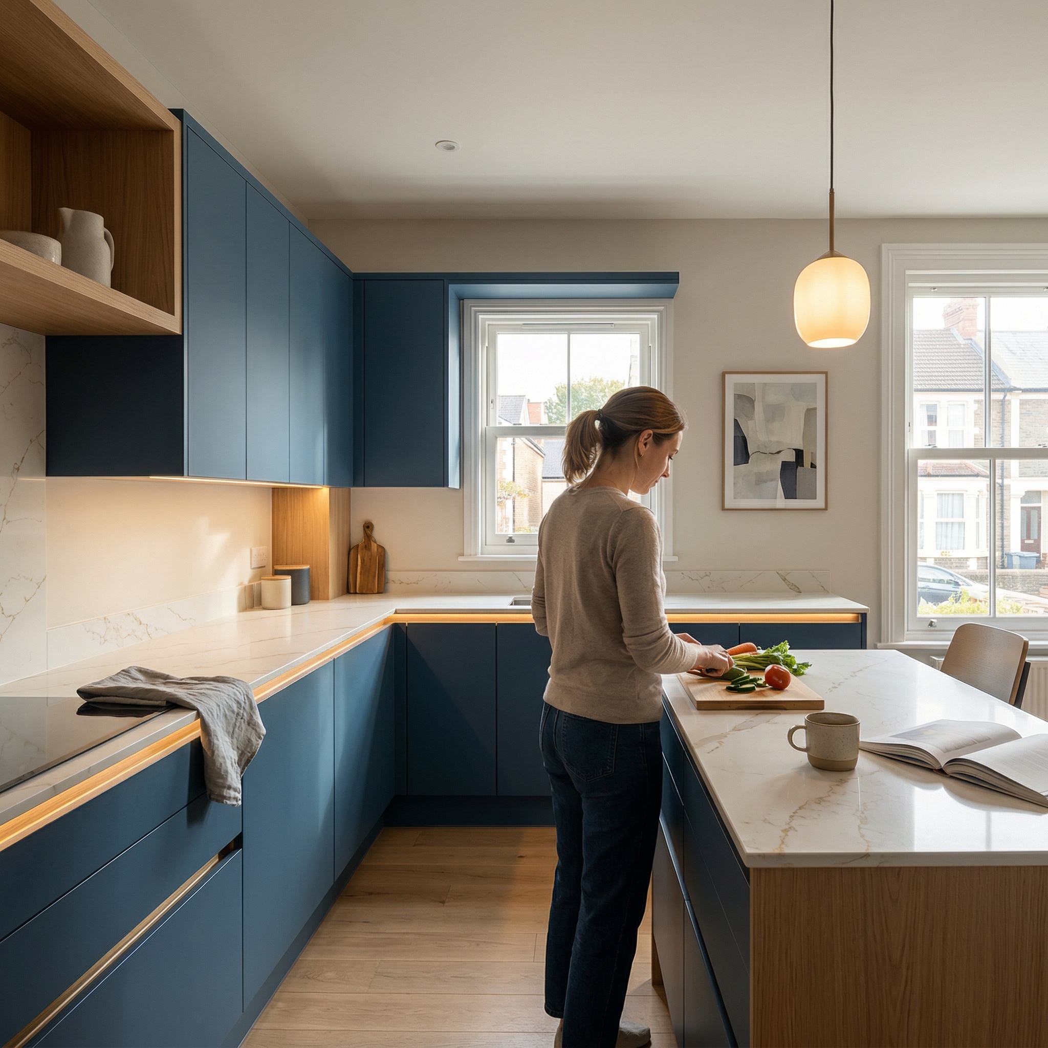 square2_800x800 Bespoke kitchen designed for a Cardiff home, quality materials and considered layout