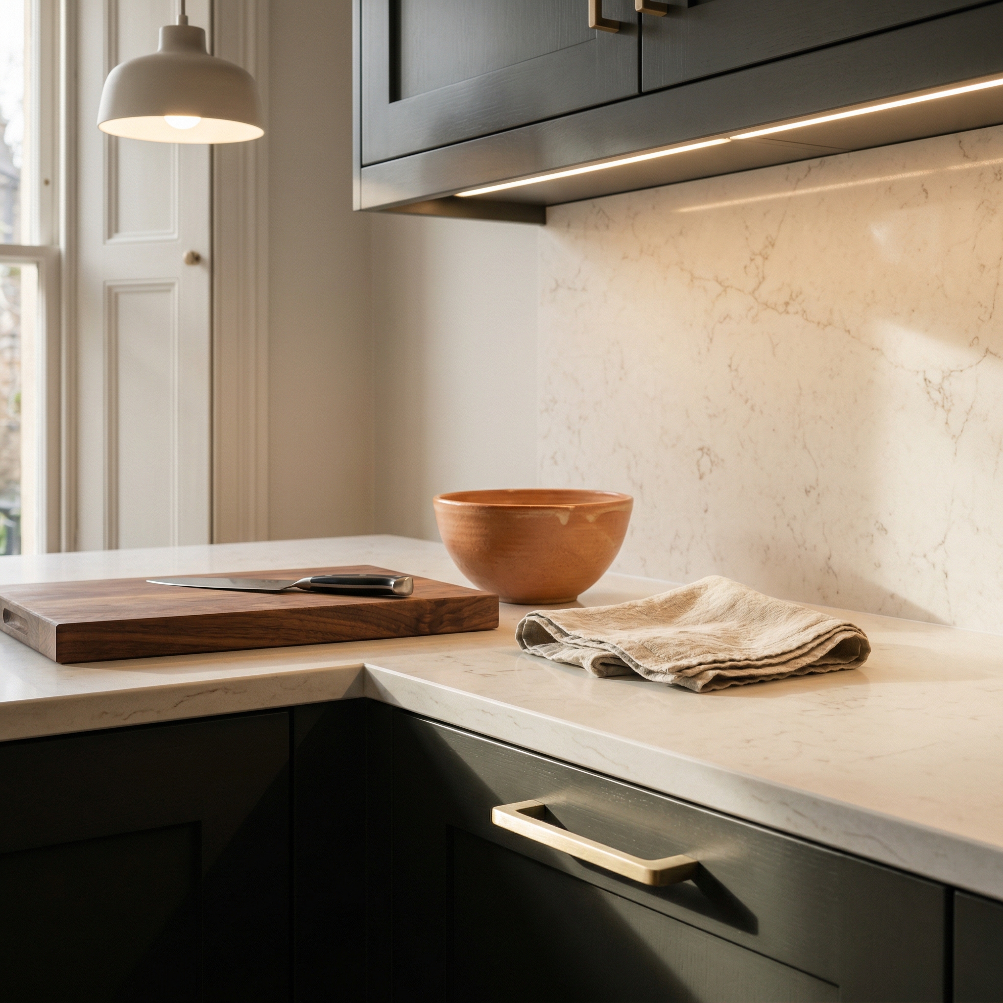 Mastercraft kitchen in Chislehurst, bespoke design, quality craftsmanship, installed by our own team