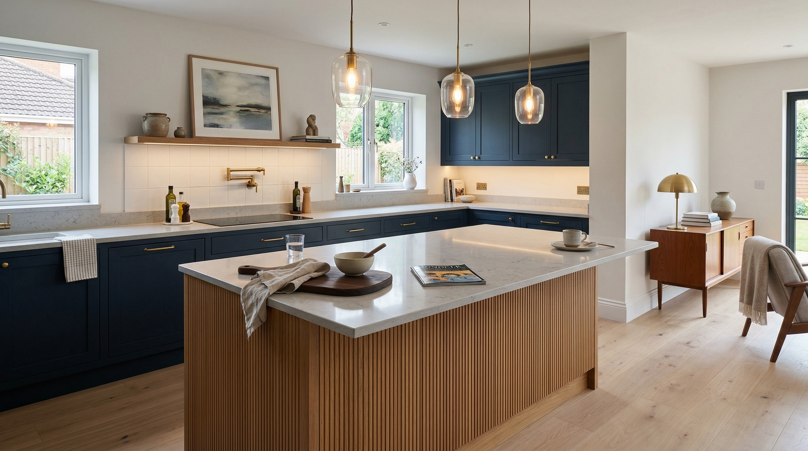 hero2_1200x675 Mastercraft bespoke kitchen in Clevedon, wide architectural view showing room volume and design quality