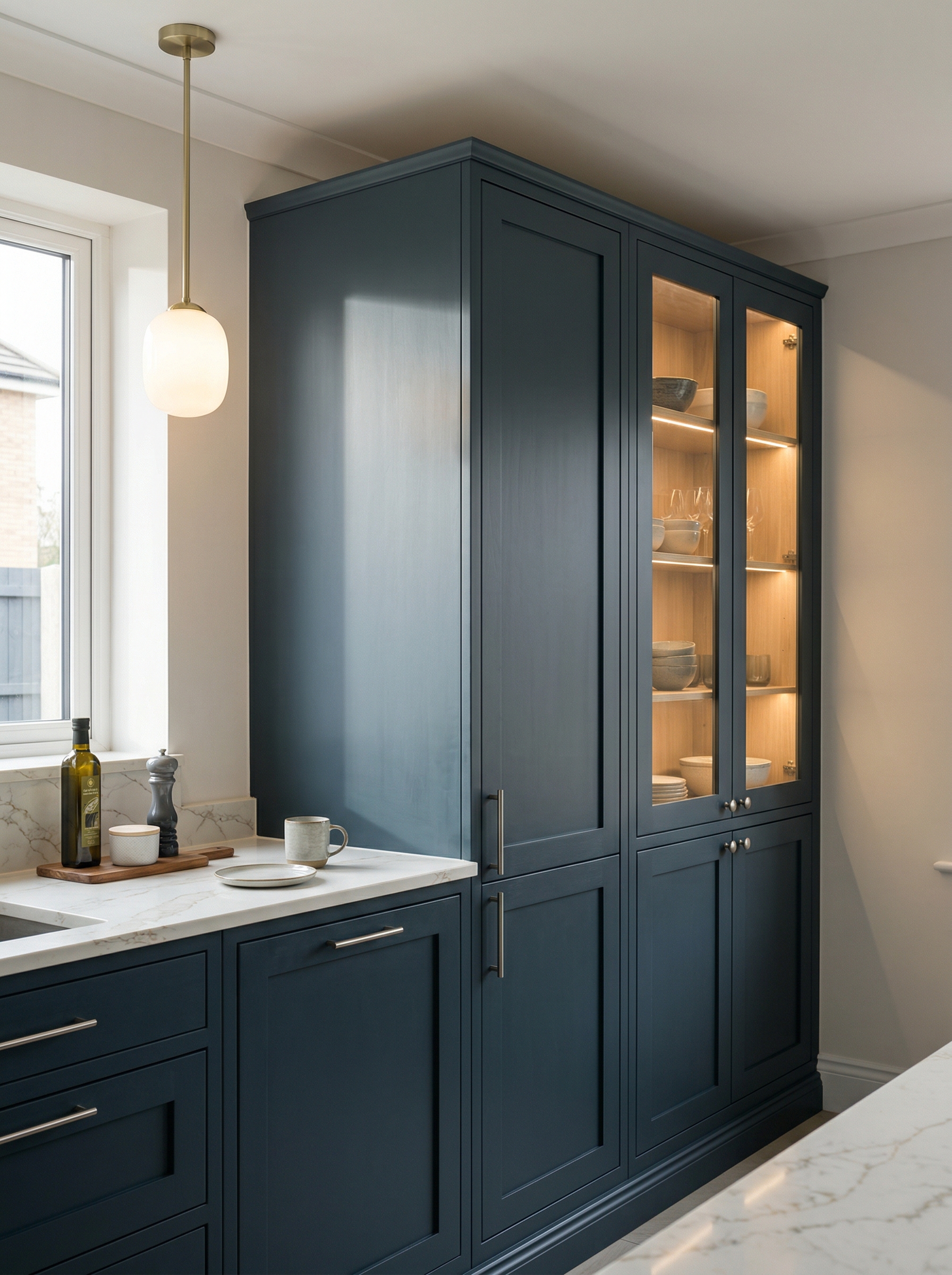 portrait2_600x800 Bespoke kitchen installation, full-height cabinetry and considered storage design