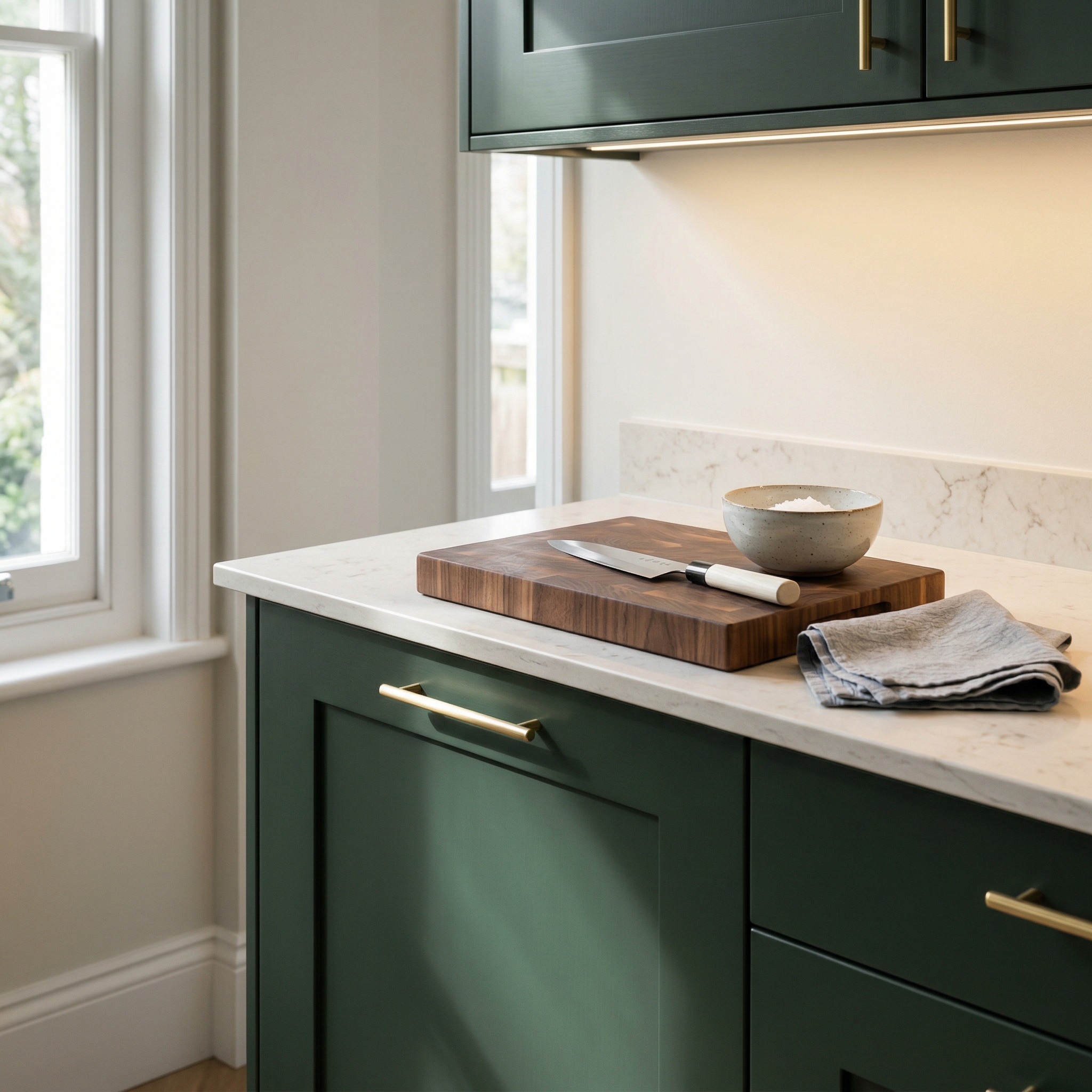 Mastercraft kitchen in Corsham, bespoke design, quality craftsmanship, installed by our own team