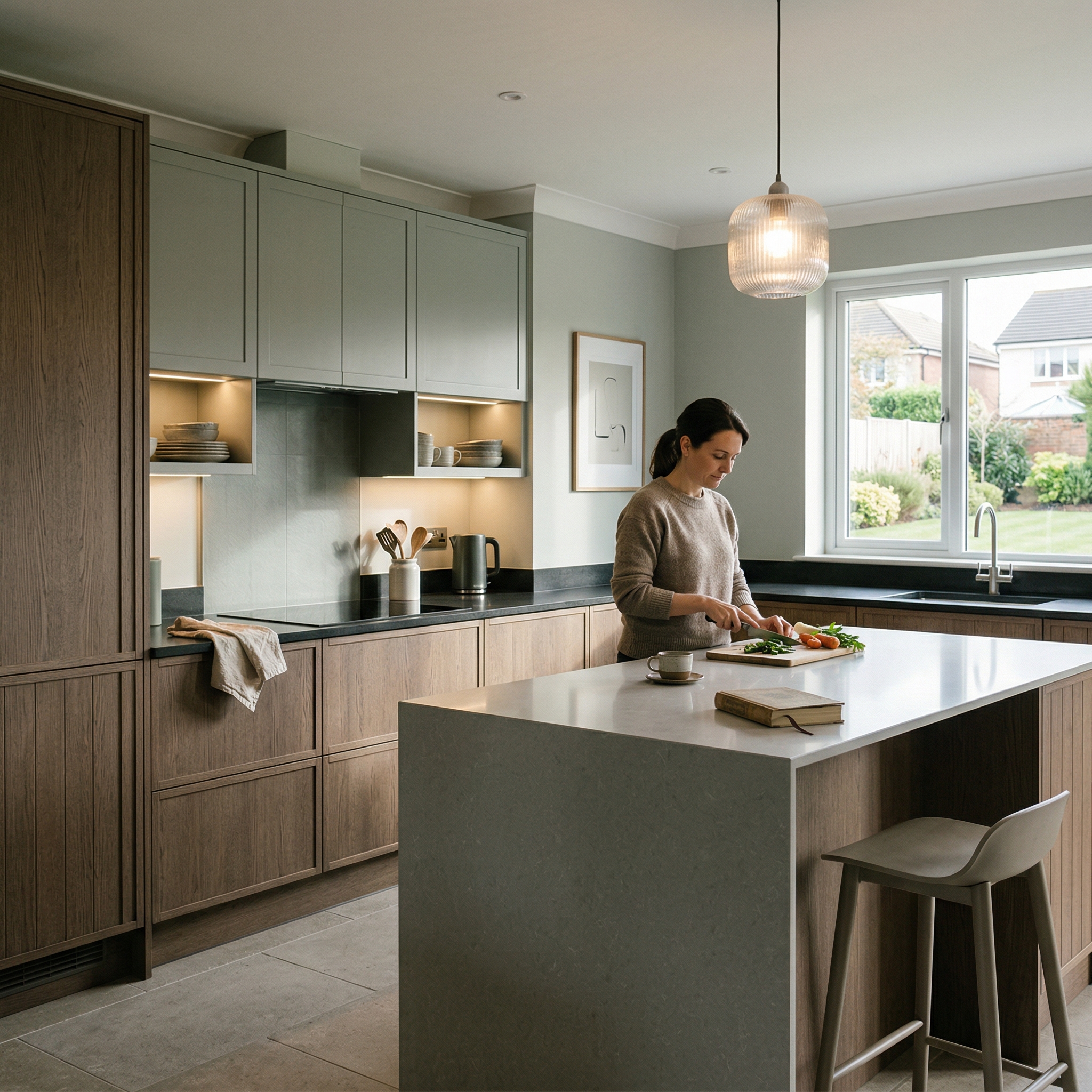 square2_800x800 Bespoke kitchen designed for a Croesyceiliog home, quality materials and considered layout