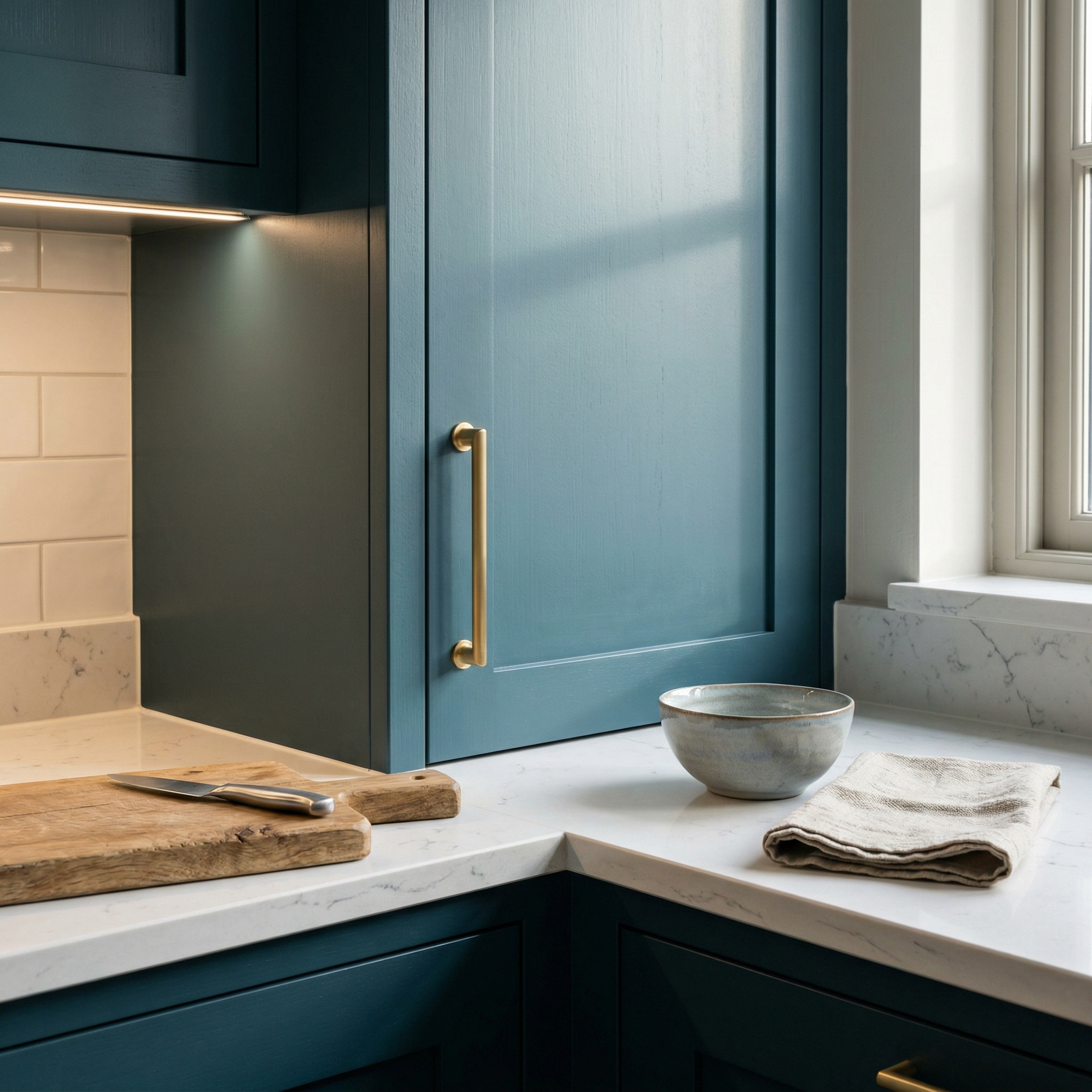 Mastercraft kitchen in Crook, bespoke design, quality craftsmanship, installed by our own team