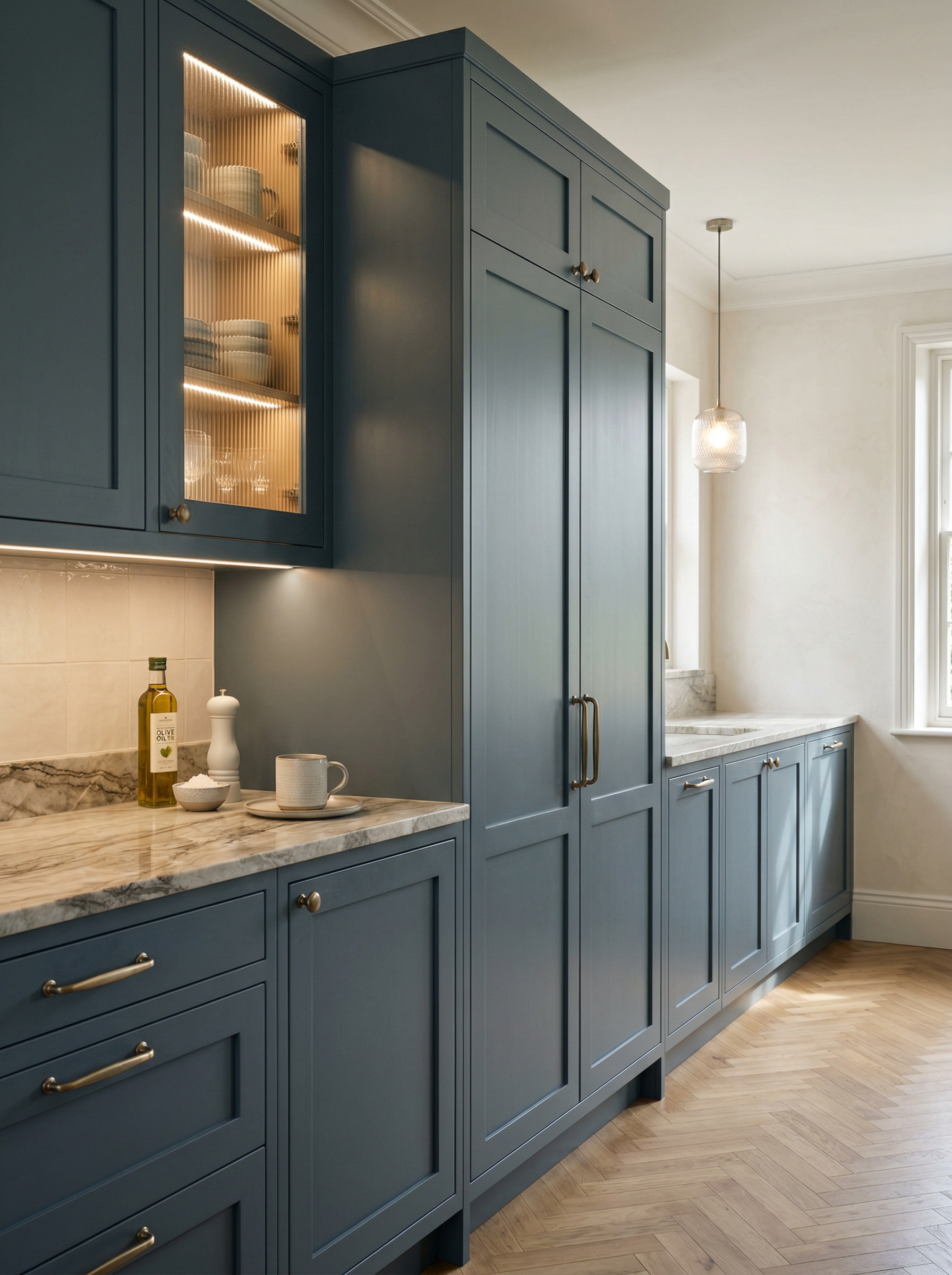 portrait2_600x800 Bespoke kitchen installation, full-height cabinetry and considered storage design