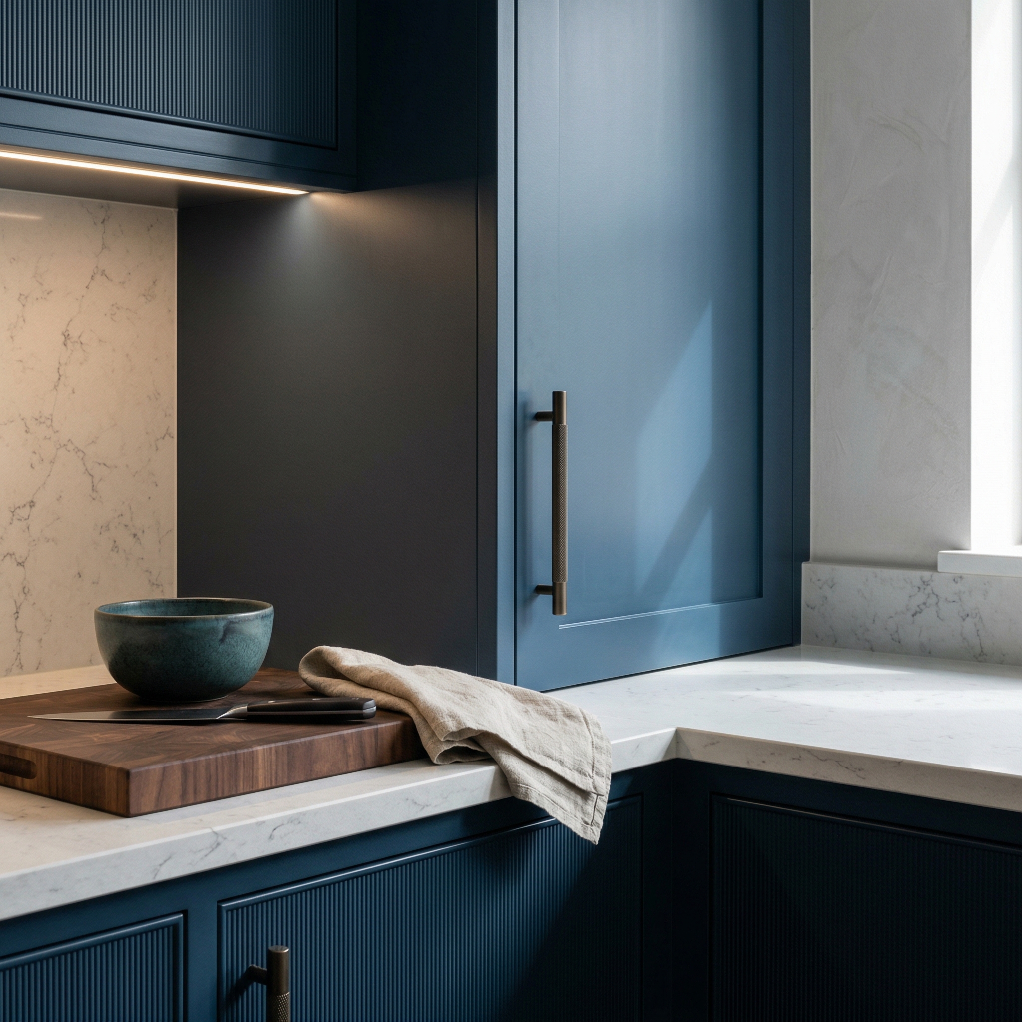 Mastercraft kitchen in Cyncoed, bespoke design, quality craftsmanship, installed by our own team