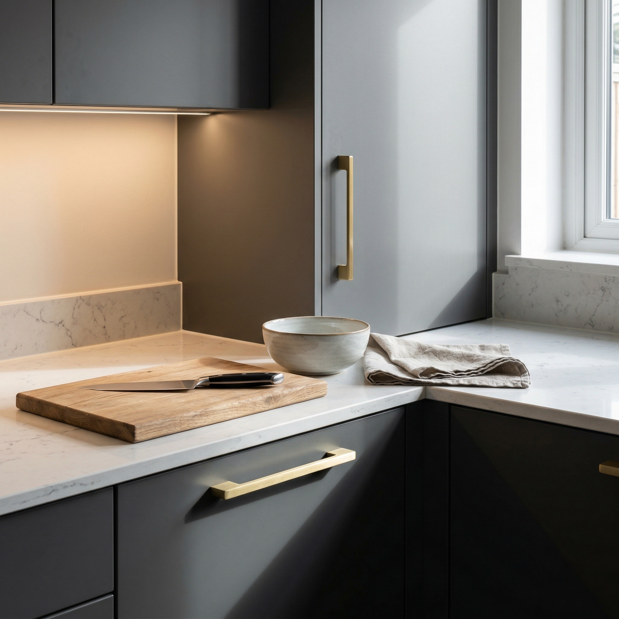 Mastercraft kitchen in Darlington, bespoke design, quality craftsmanship, installed by our own team