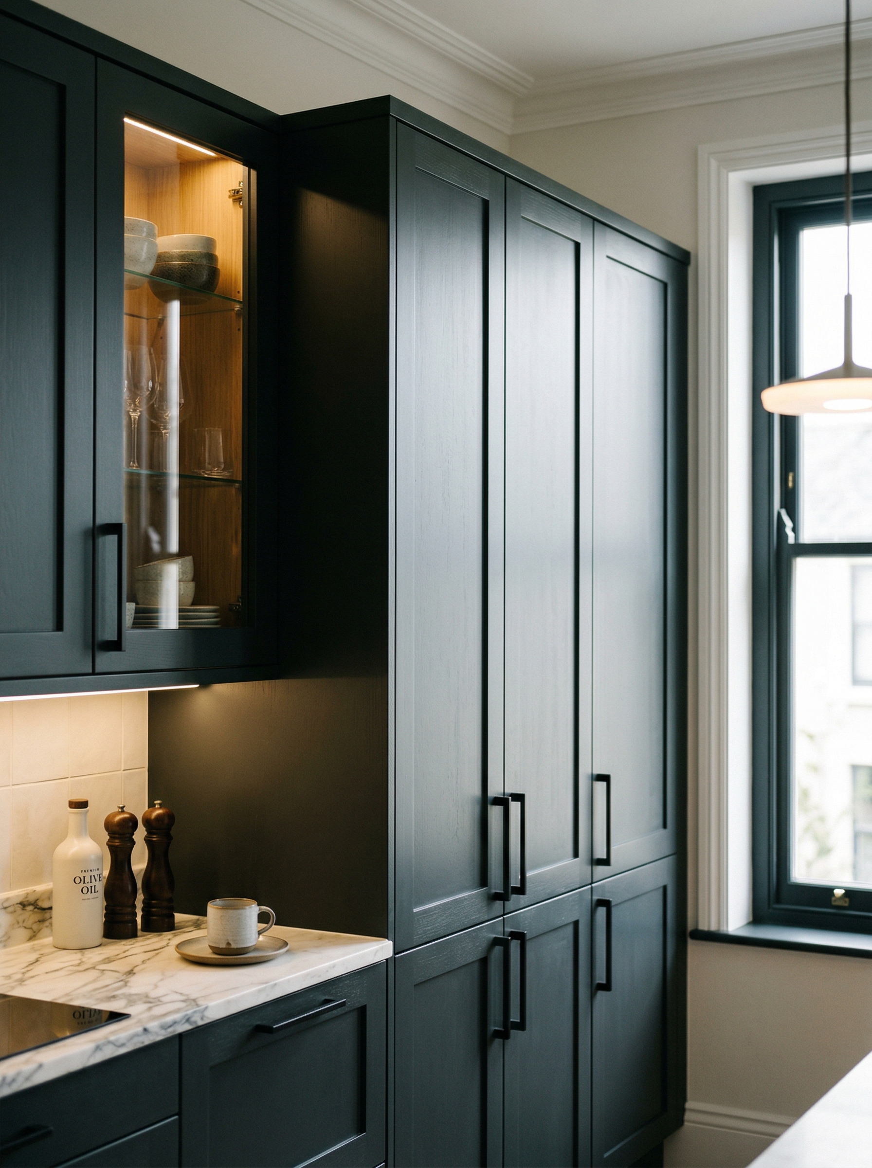 portrait2_600x800 Bespoke kitchen installation, full-height cabinetry and considered storage design