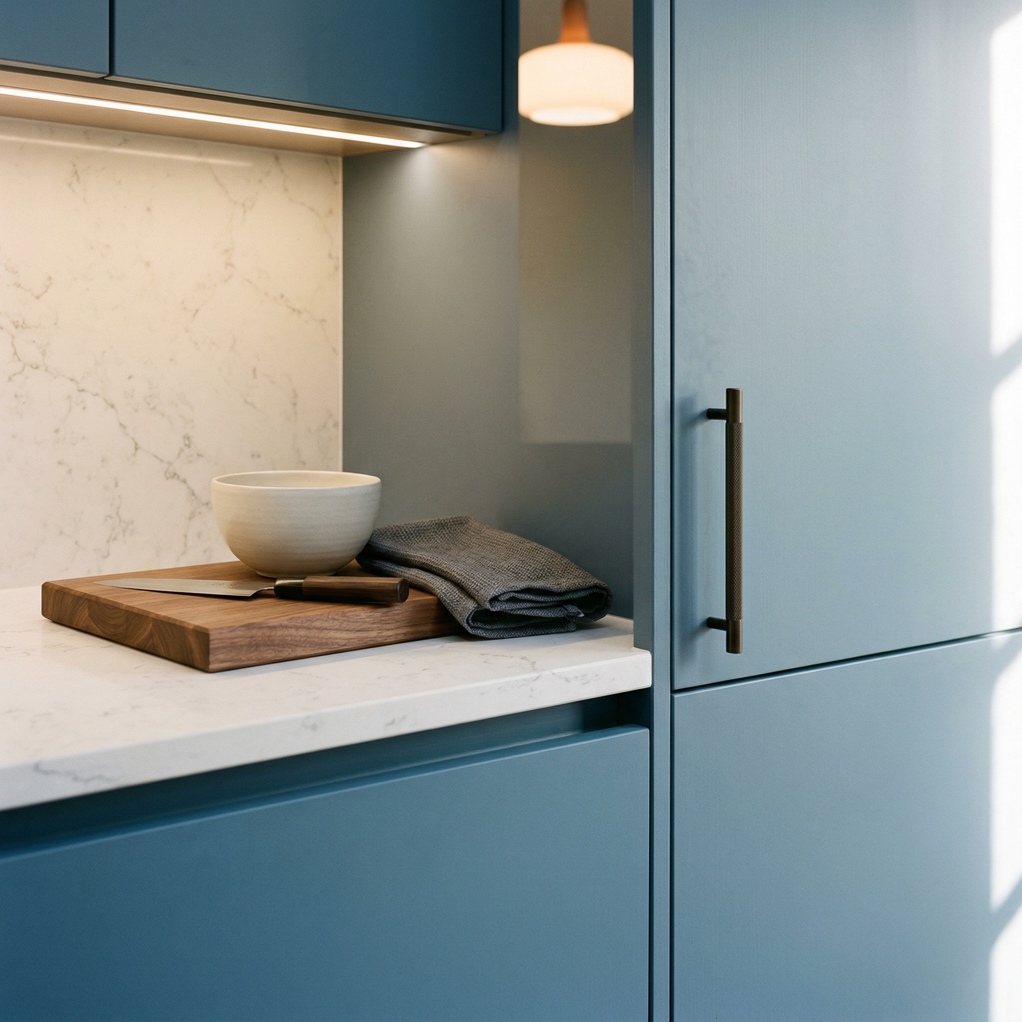 Mastercraft kitchen in Dowlais, bespoke design, quality craftsmanship, installed by our own team