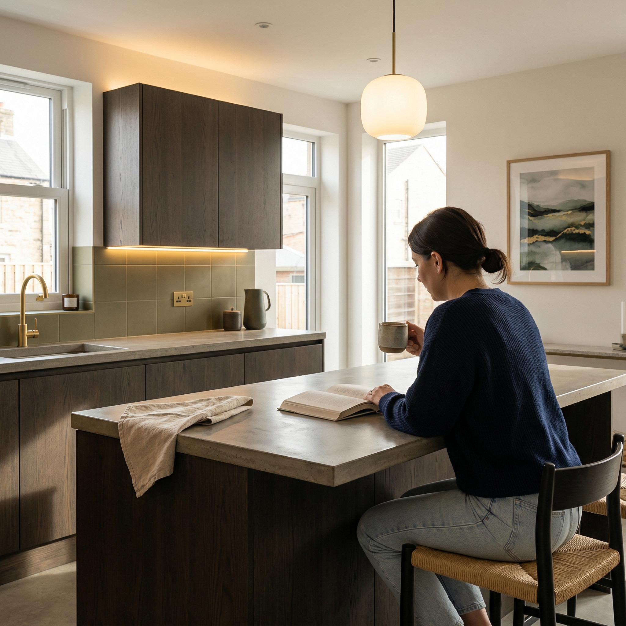 square2_800x800 Bespoke kitchen designed for a Durham home, quality materials and considered layout