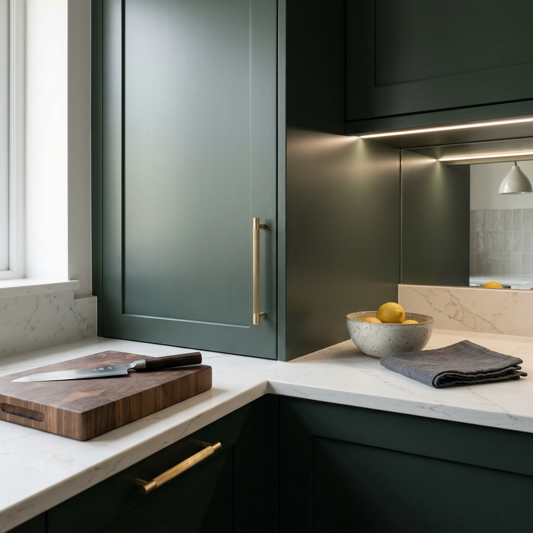 Mastercraft kitchen in Falmouth, bespoke design, quality craftsmanship, installed by our own team