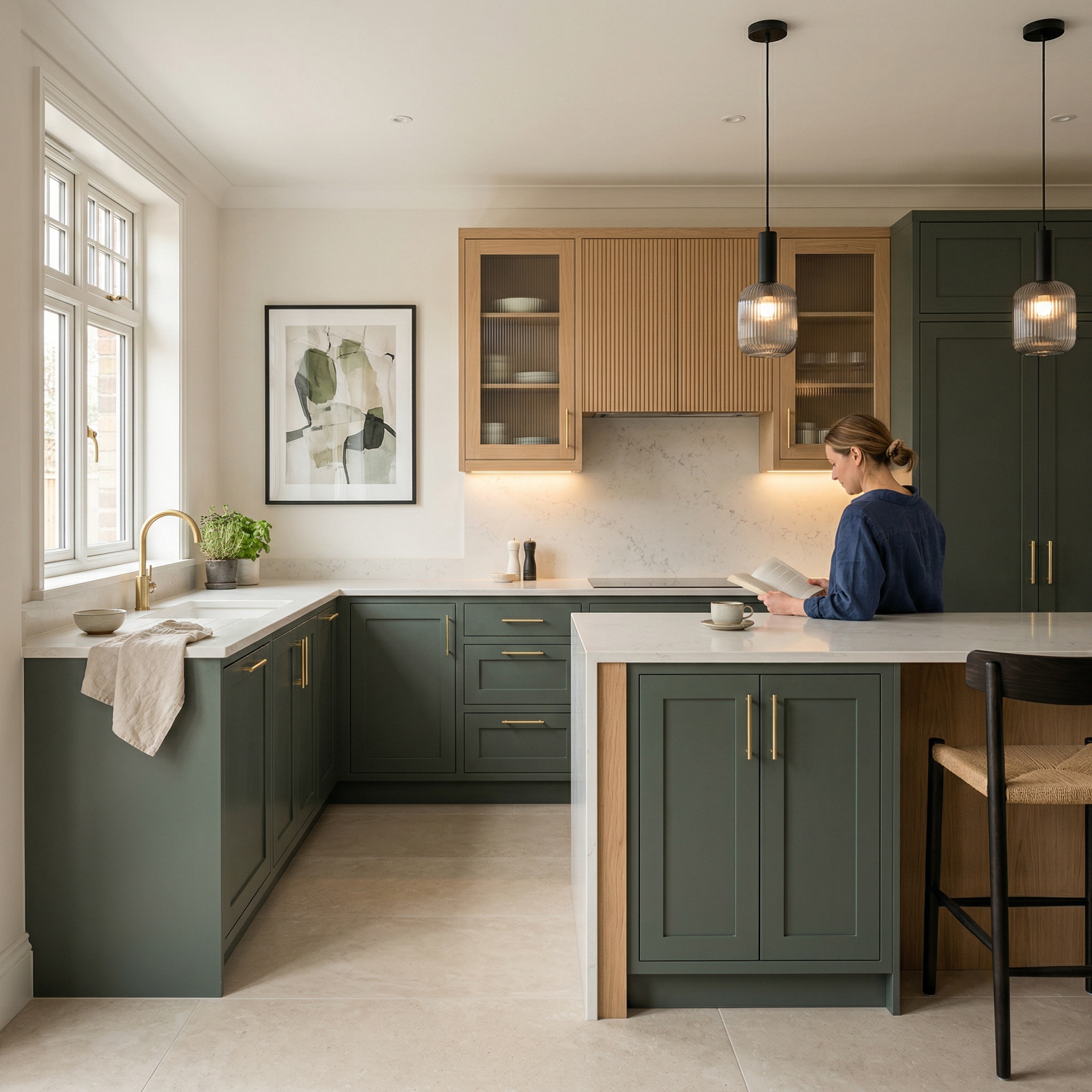 square2_800x800 Bespoke kitchen designed for a Finchley home, quality materials and considered layout