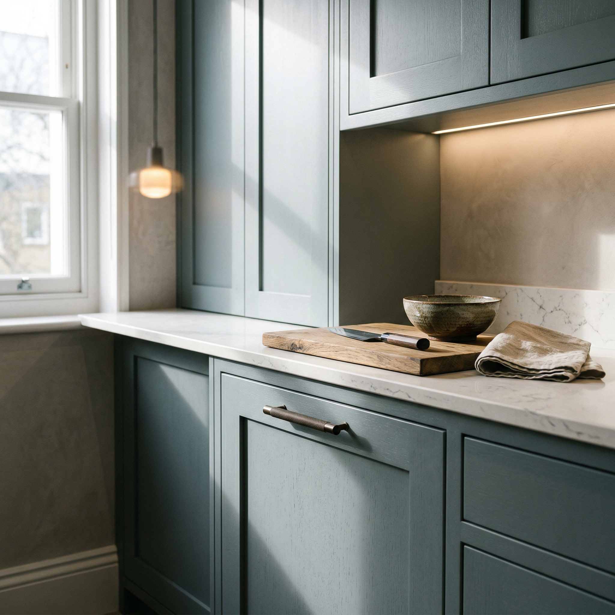 Mastercraft kitchen in Finchley, bespoke design, quality craftsmanship, installed by our own team