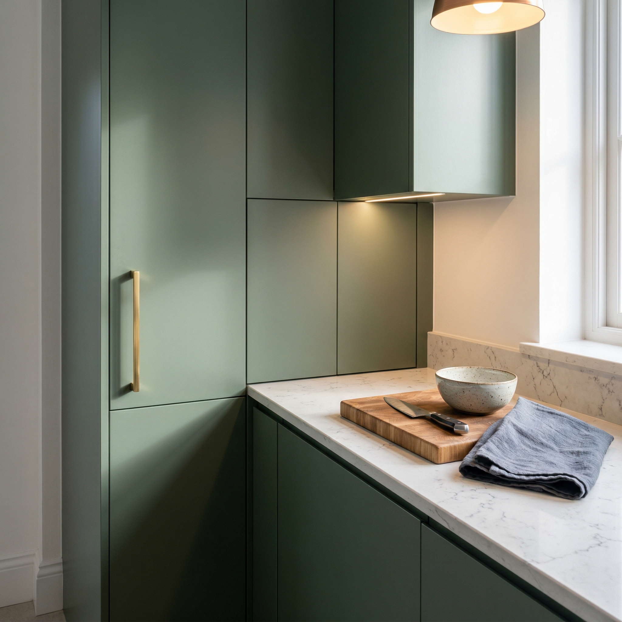 Mastercraft kitchen in Fishguard, bespoke design, quality craftsmanship, installed by our own team