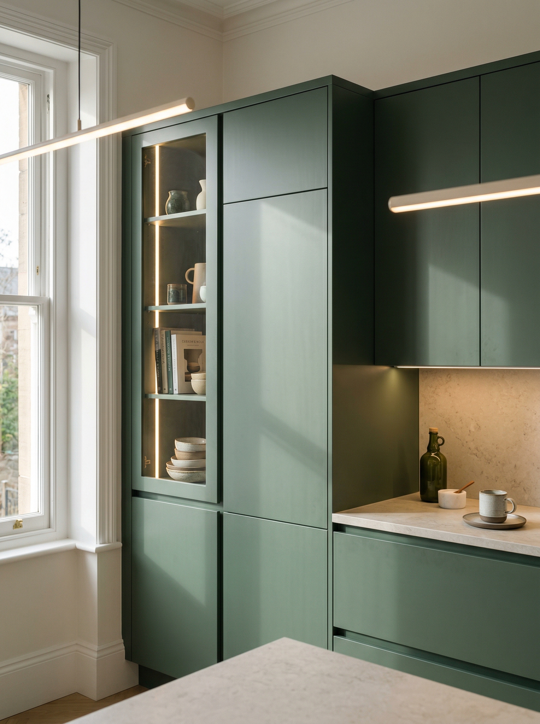 portrait2_600x800 Bespoke kitchen installation, full-height cabinetry and considered storage design