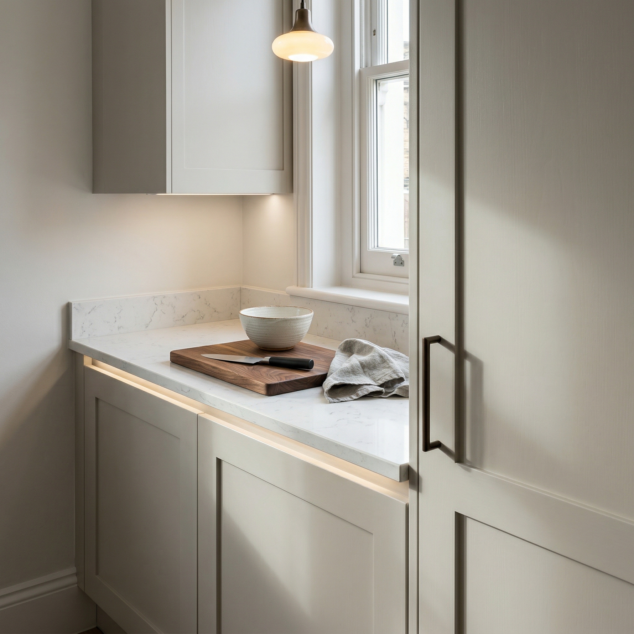 Mastercraft kitchen in Henleaze, bespoke design, quality craftsmanship, installed by our own team