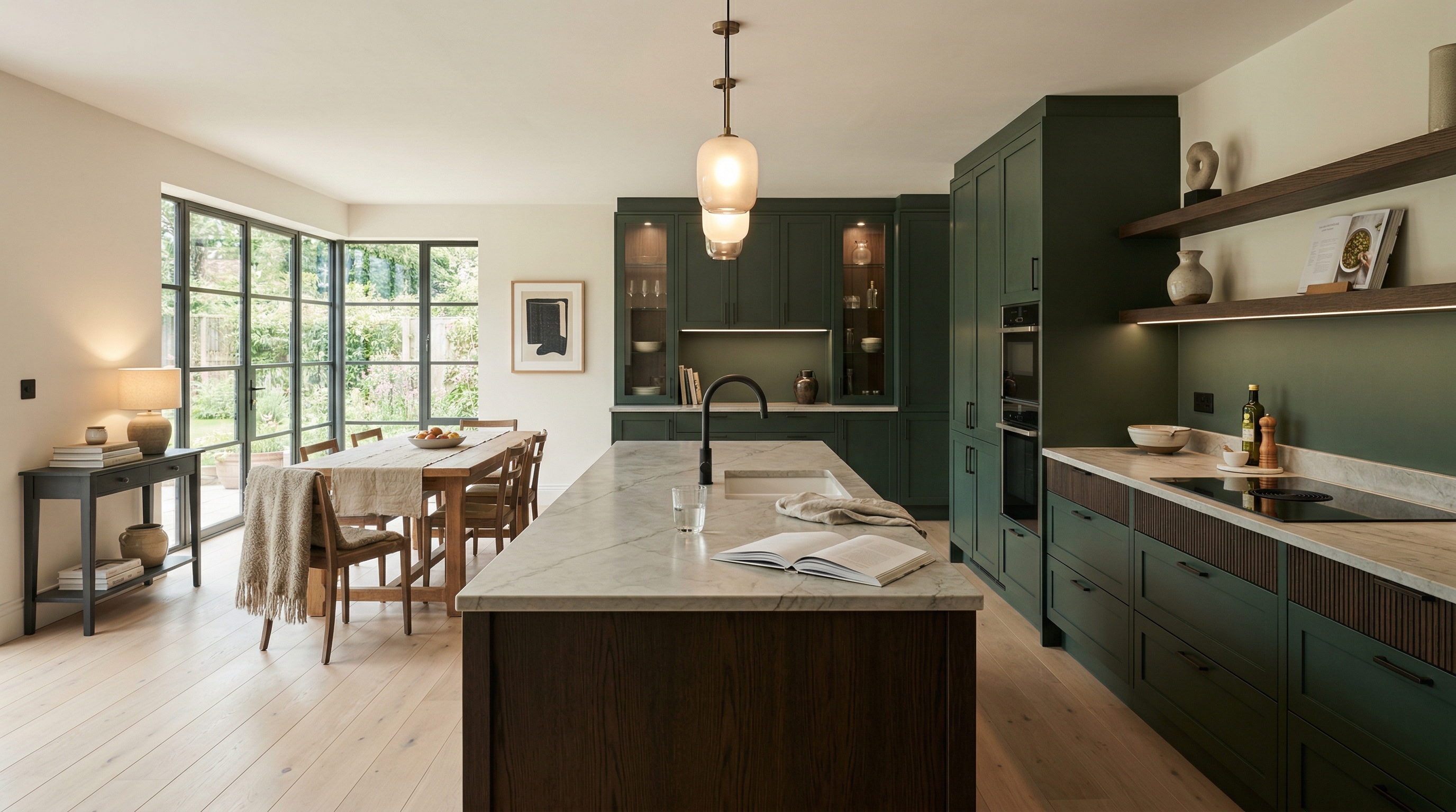 hero2_1200x675 Mastercraft bespoke kitchen in Hereford, wide architectural view showing room volume and design quality