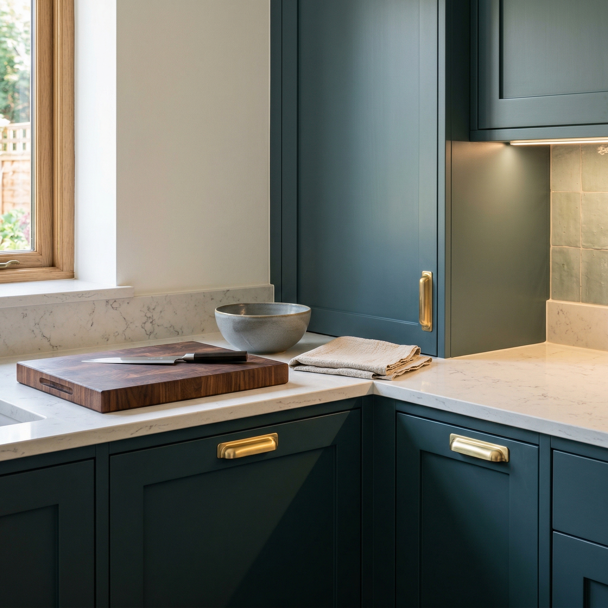 Mastercraft kitchen in Hereford, bespoke design, quality craftsmanship, installed by our own team