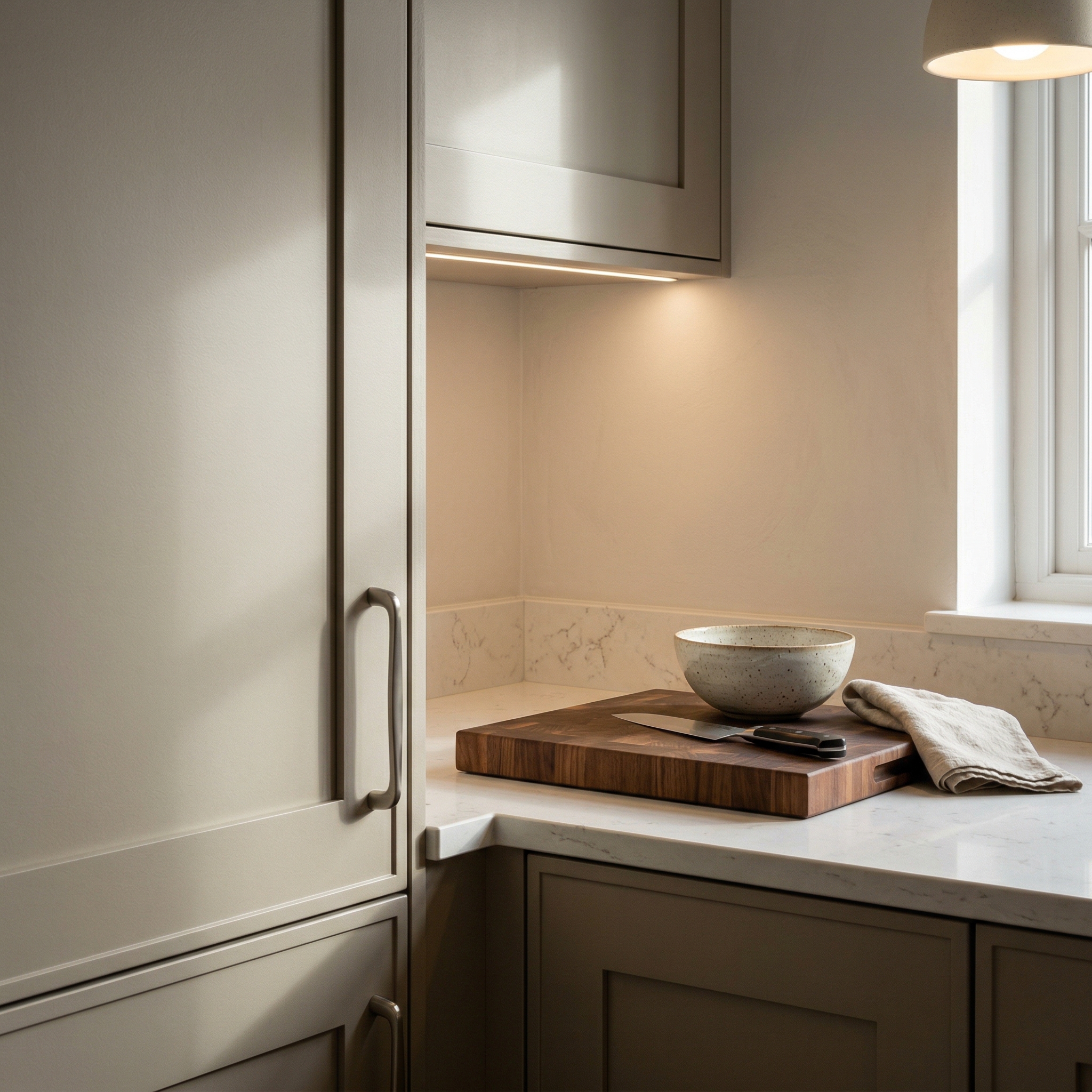 Mastercraft kitchen in Holt, bespoke design, quality craftsmanship, installed by our own team