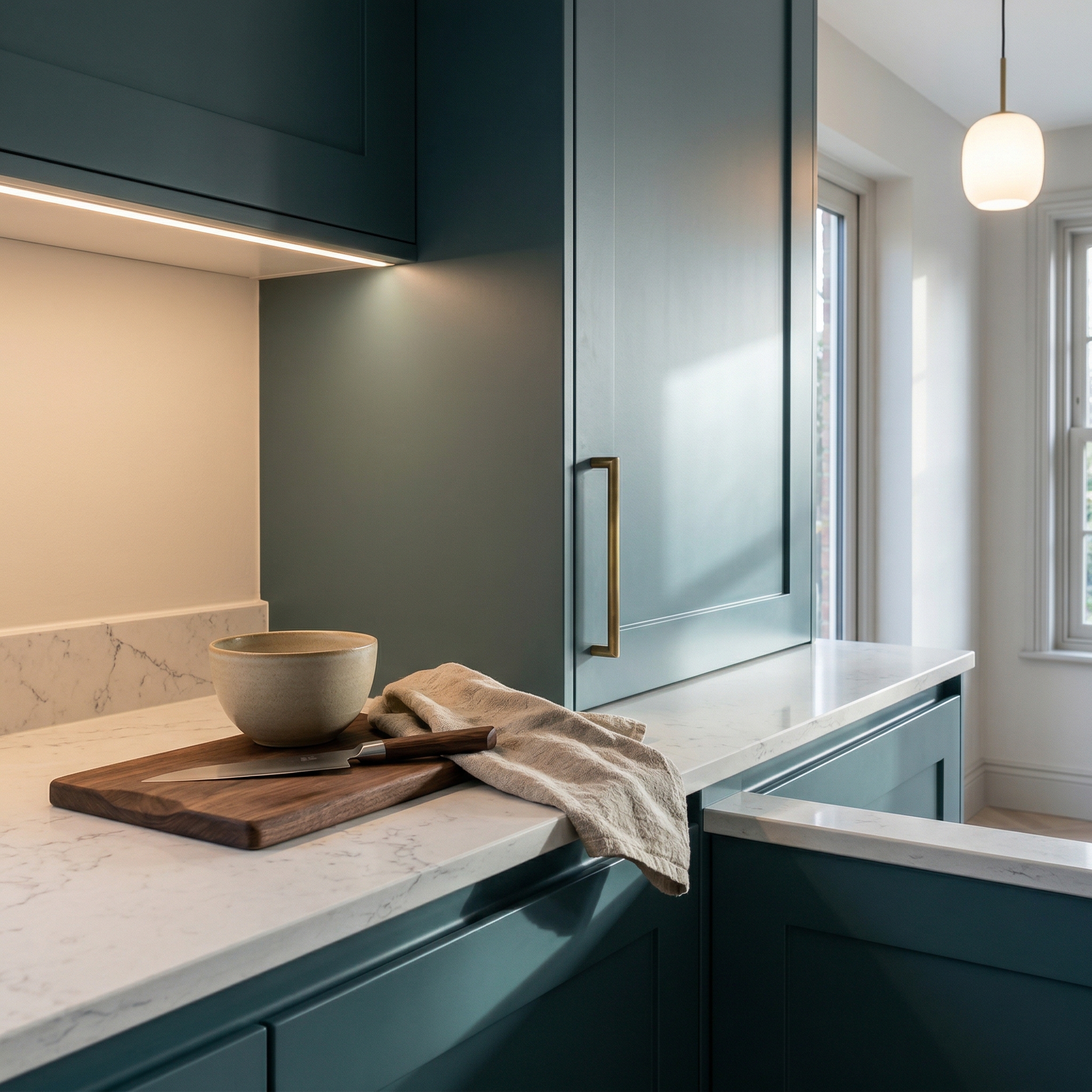 Mastercraft kitchen in Kidwelly, bespoke design, quality craftsmanship, installed by our own team