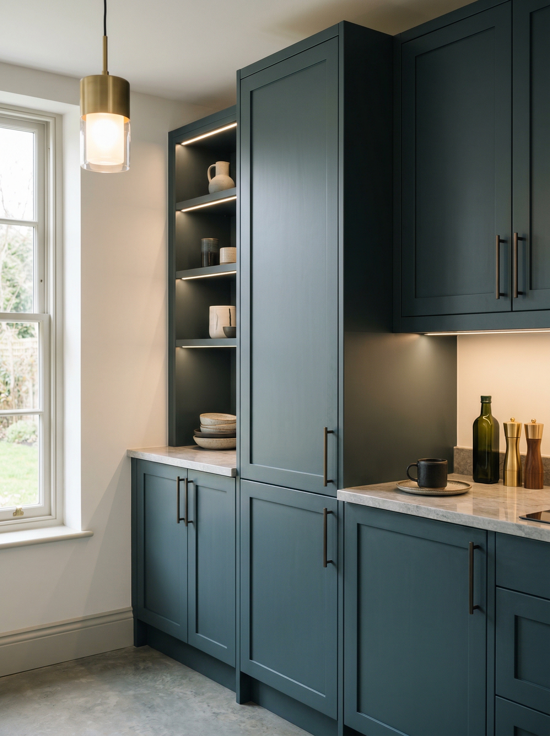 portrait2_600x800 Bespoke kitchen installation, full-height cabinetry and considered storage design