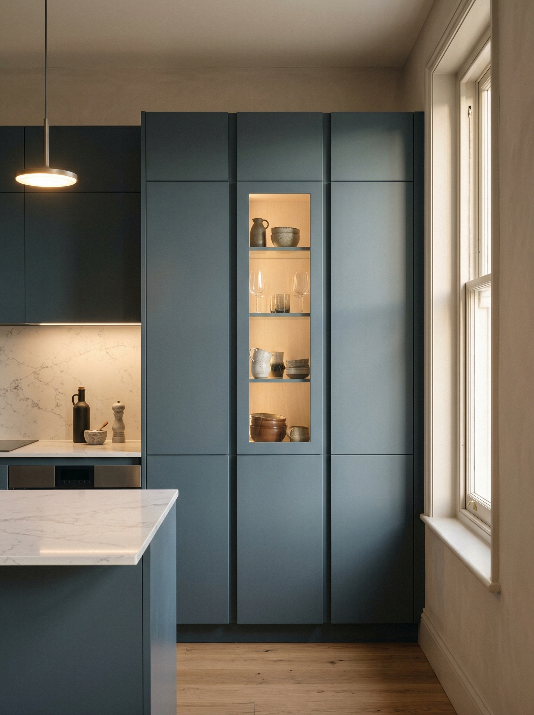 portrait2_600x800 Bespoke kitchen installation, full-height cabinetry and considered storage design