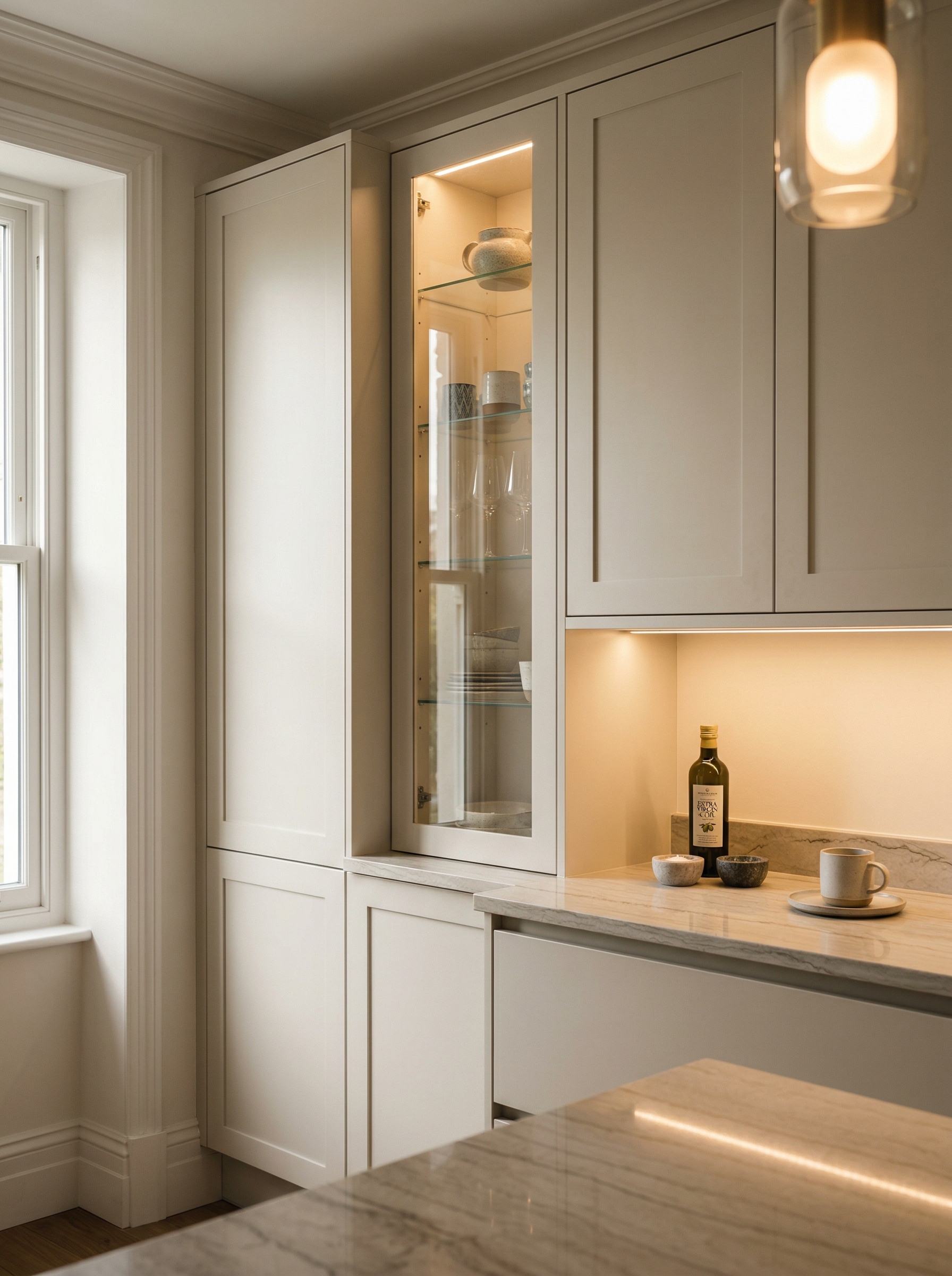 portrait2_600x800 Bespoke kitchen installation, full-height cabinetry and considered storage design