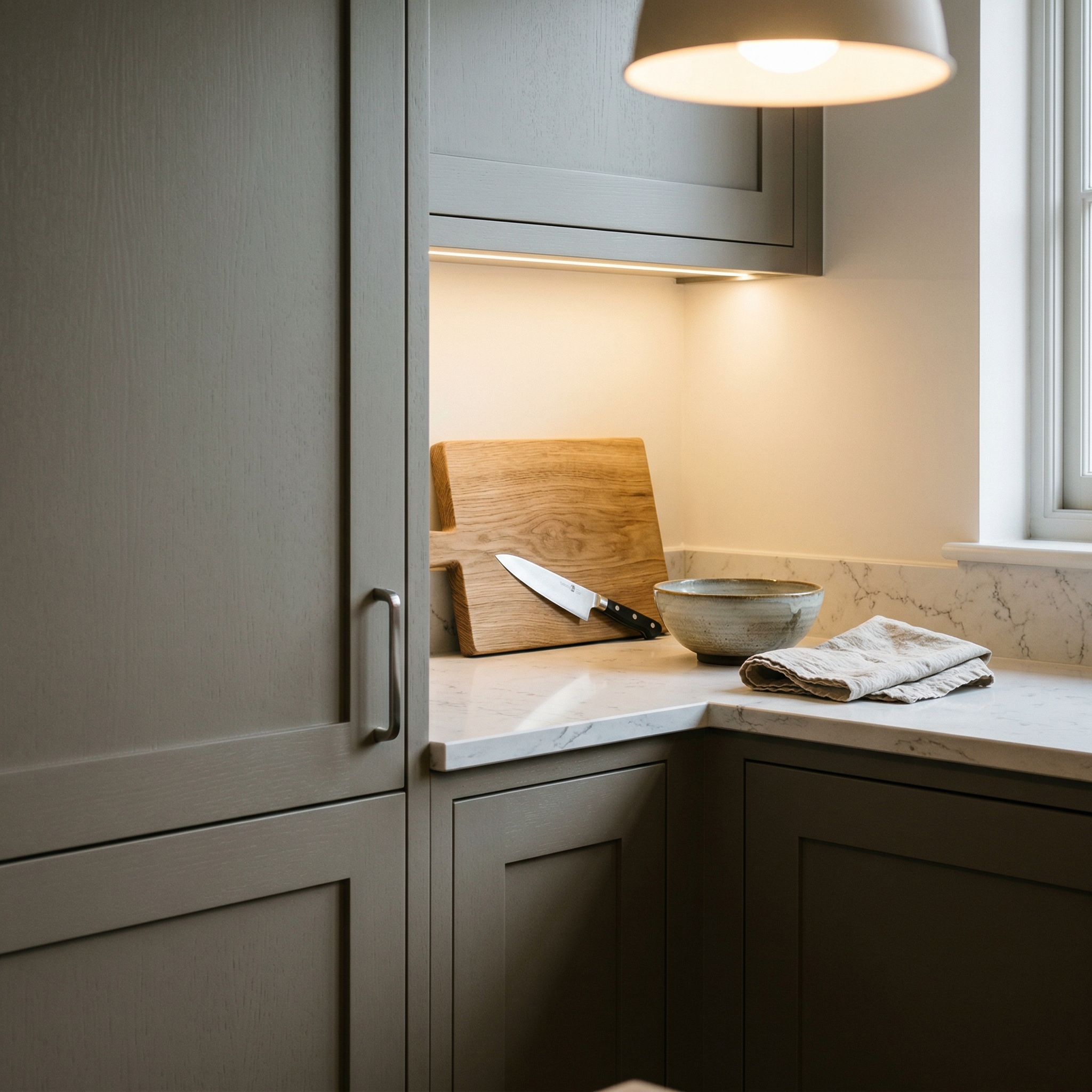 Mastercraft kitchen in Lampeter, bespoke design, quality craftsmanship, installed by our own team