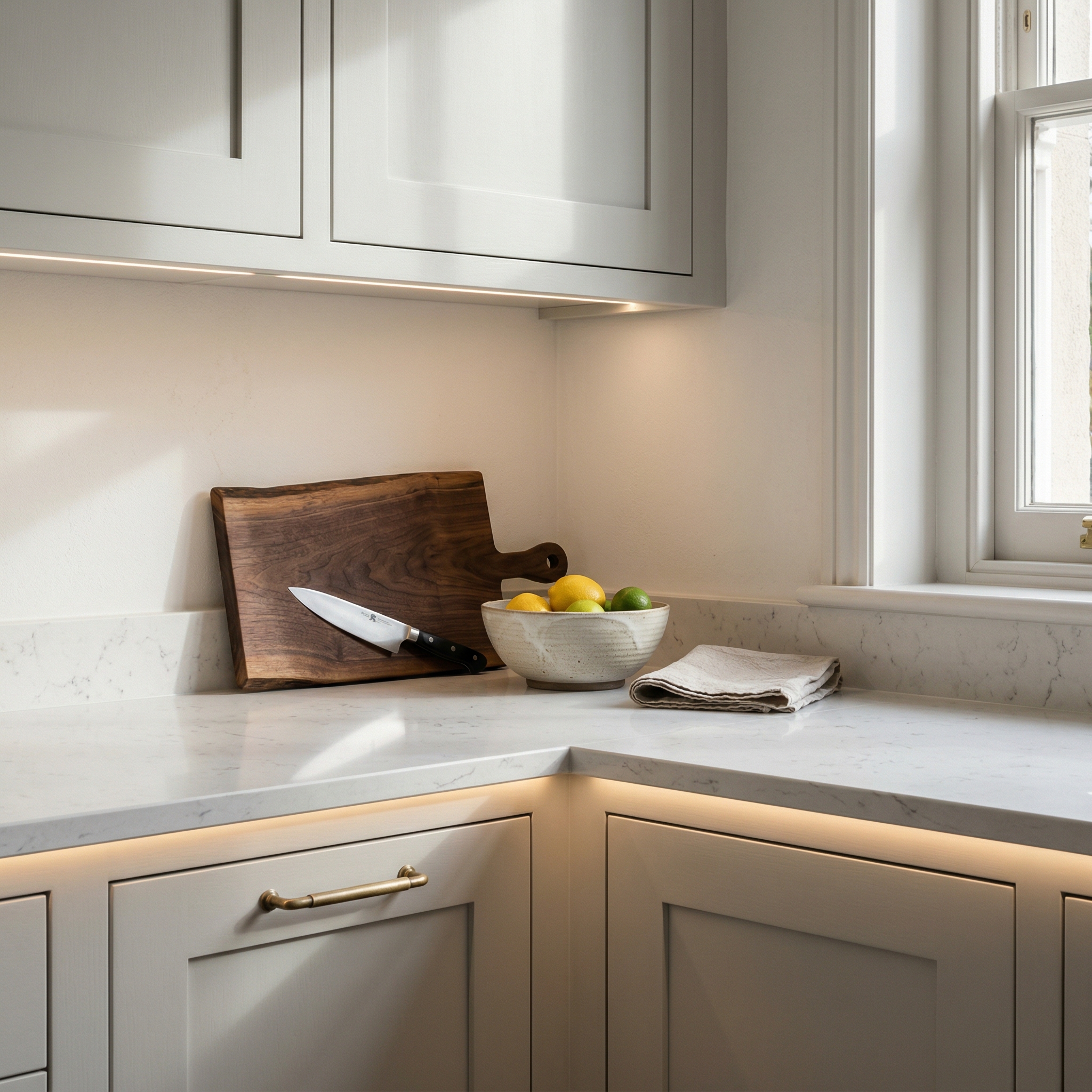 Mastercraft kitchen in Langstone, bespoke design, quality craftsmanship, installed by our own team