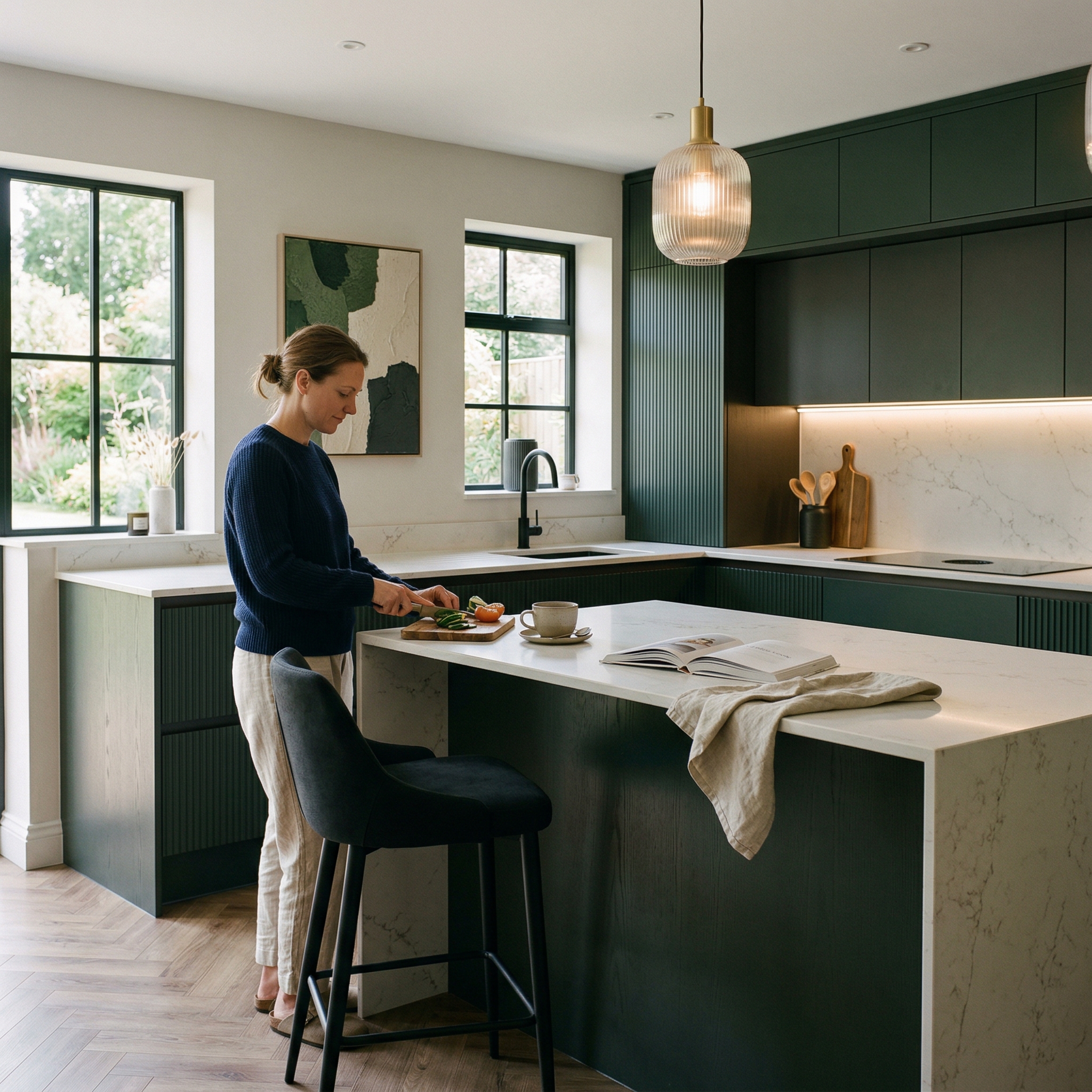 square2_800x800 Bespoke kitchen designed for a Ledbury home, quality materials and considered layout