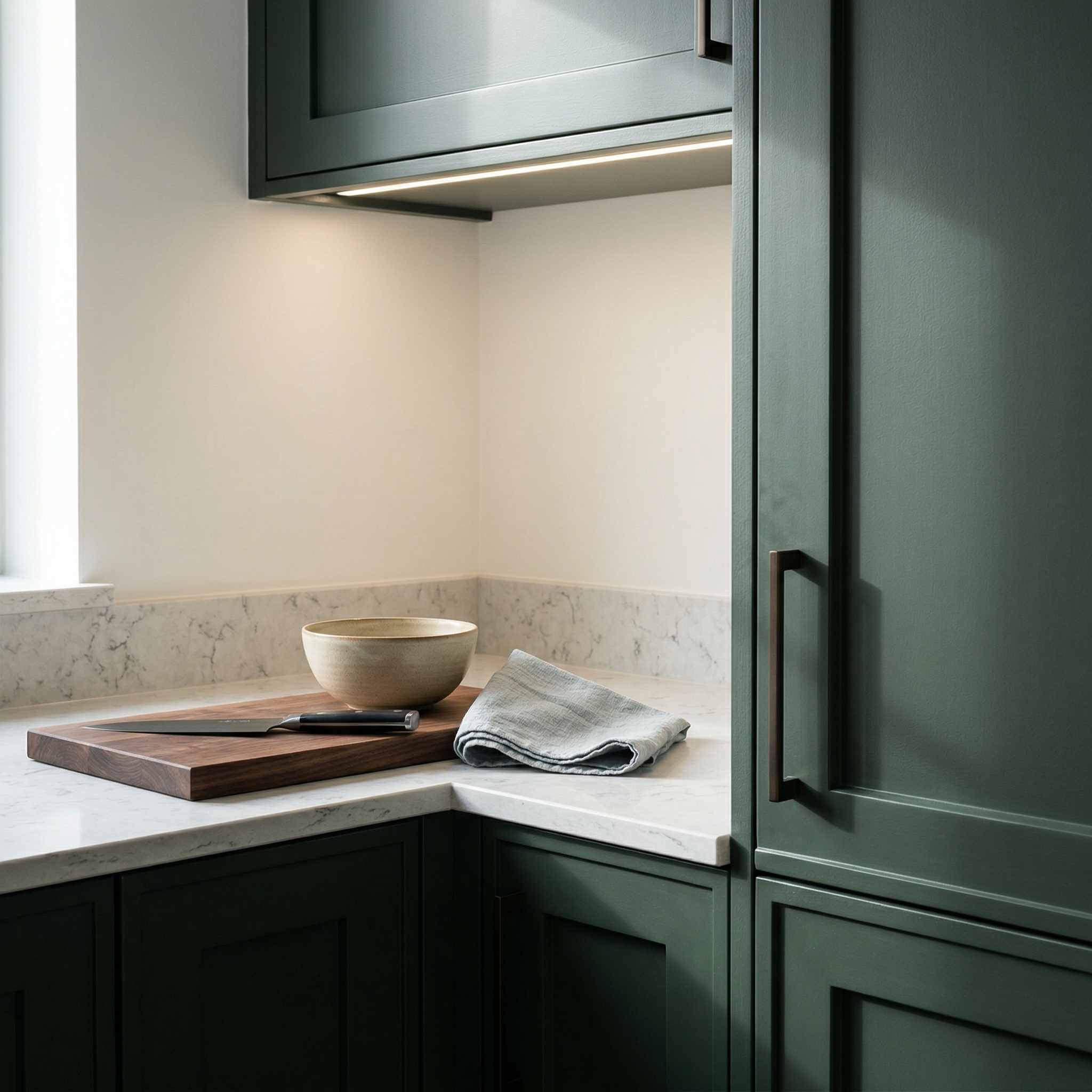 Mastercraft kitchen in Leighton Buzzard, bespoke design, quality craftsmanship, installed by our own team