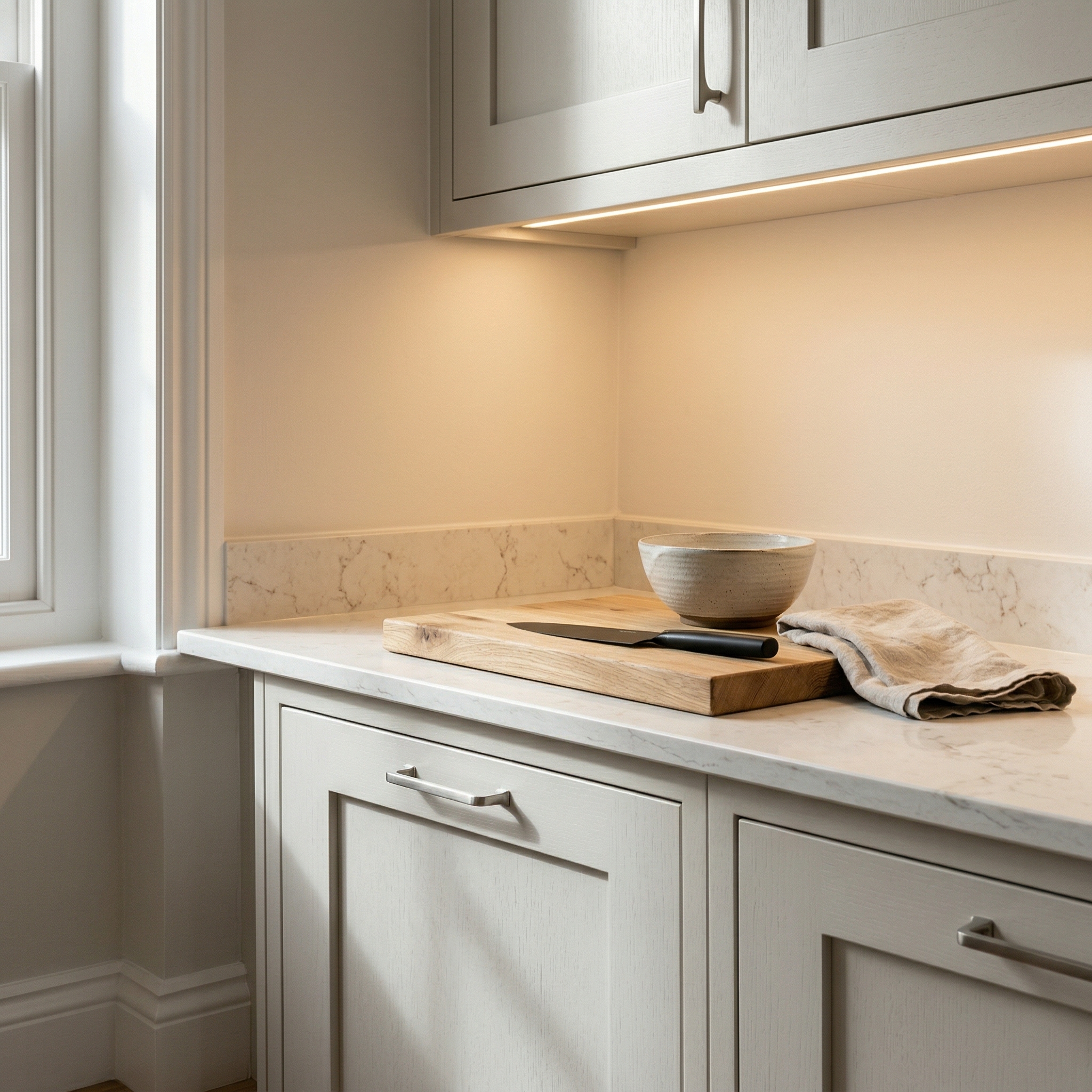 Mastercraft kitchen in Llandrindod Wells, bespoke design, quality craftsmanship, installed by our own team